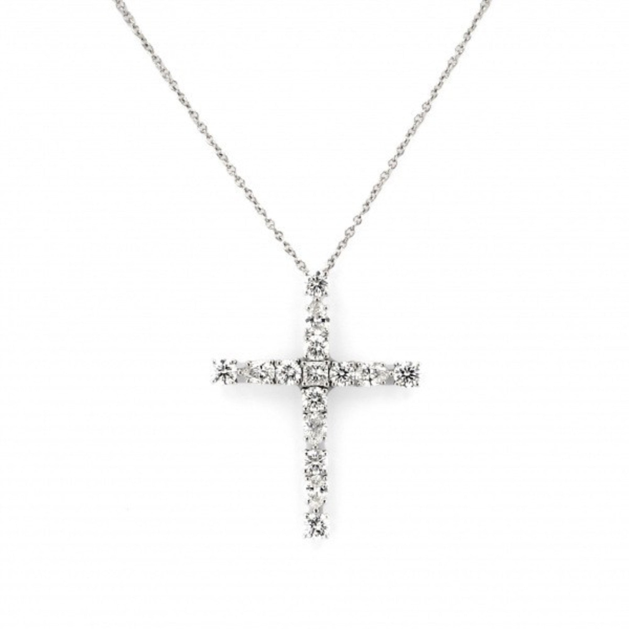 Image of HARRY WINSTON Madonna Cross Necklace/Pendant PT950