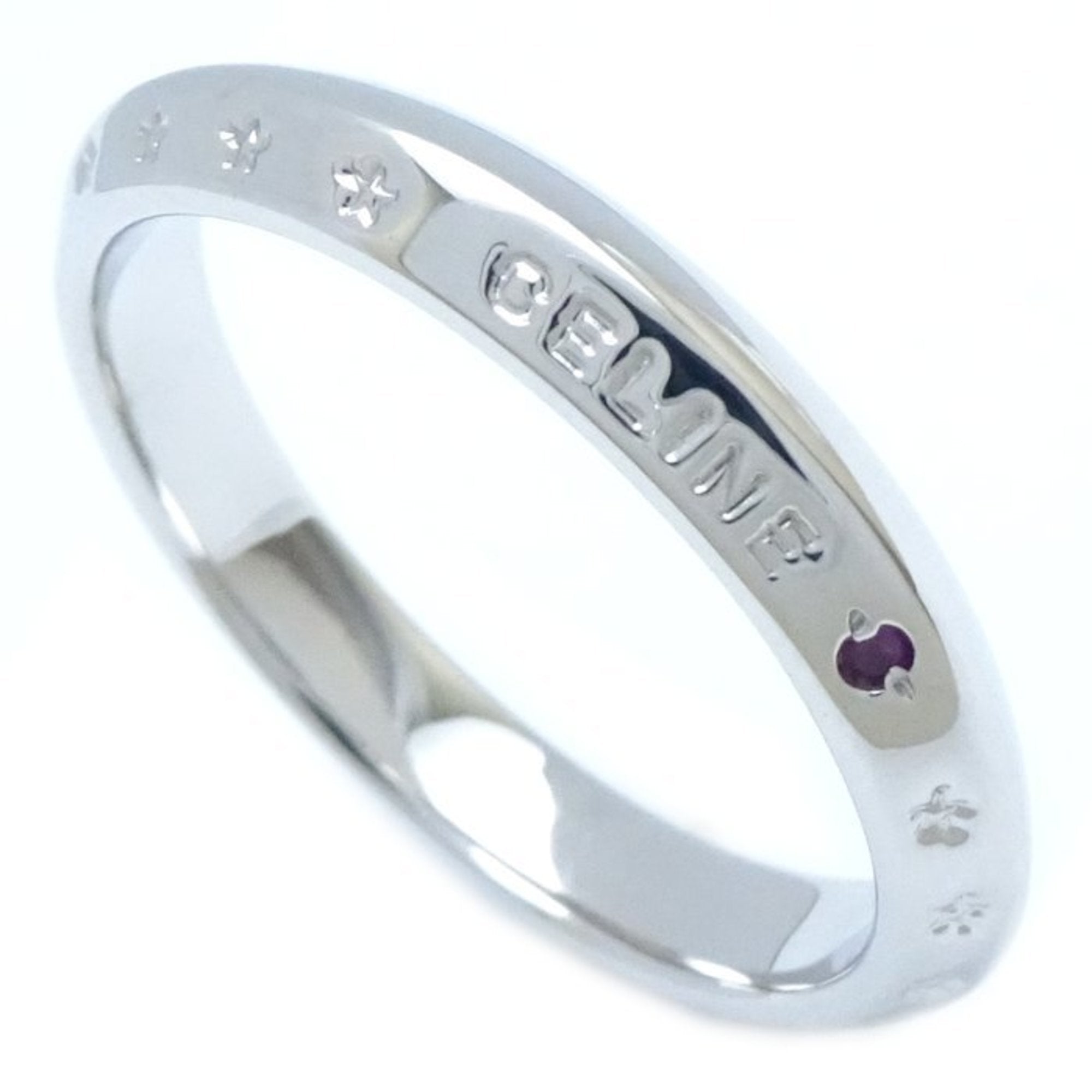 image of CELINE ring 1P ruby Pt950 platinum 199165