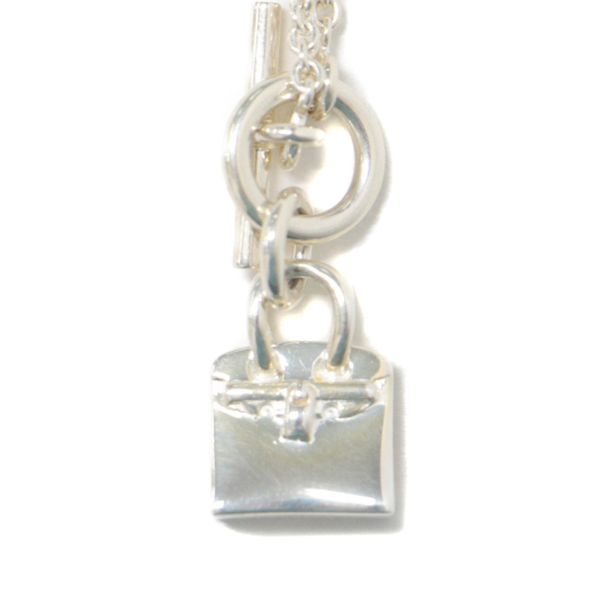 Necklace Jewelry Accessory Pendant Silver Chain Bag Motif Birkin Amulet