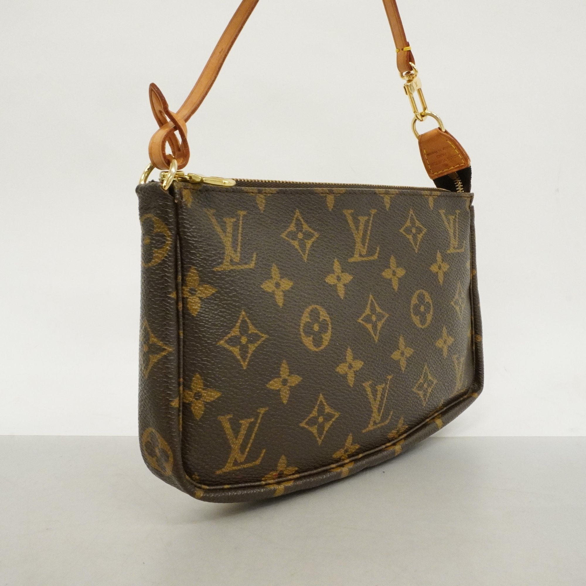 Authentic Louis Vuitton Monogram Pochette Accessoires Pouch M51980 LV Junk  J1786  eBay