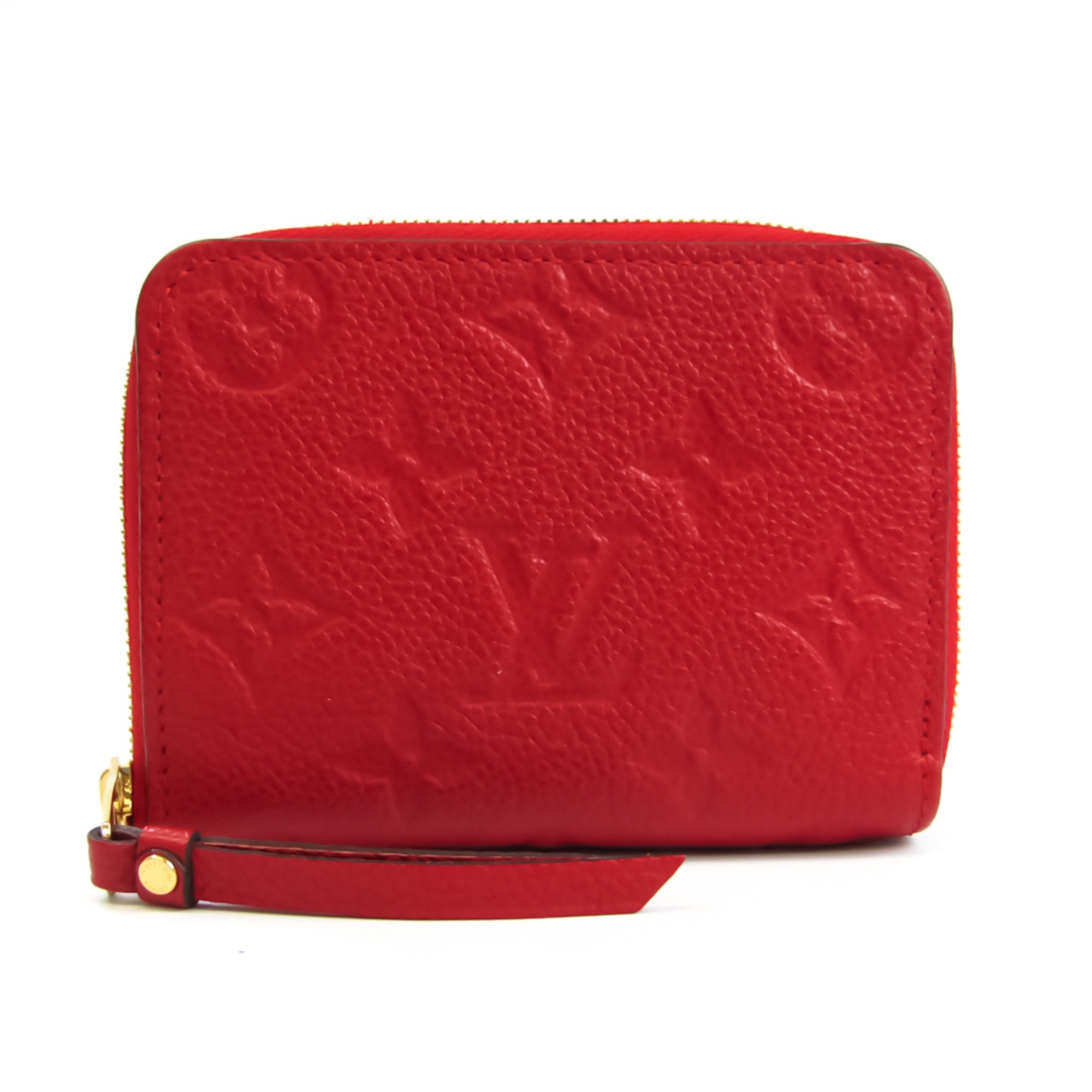 Louis Vuitton Cerise Monogram Empreinte Leather Zippy Wallet