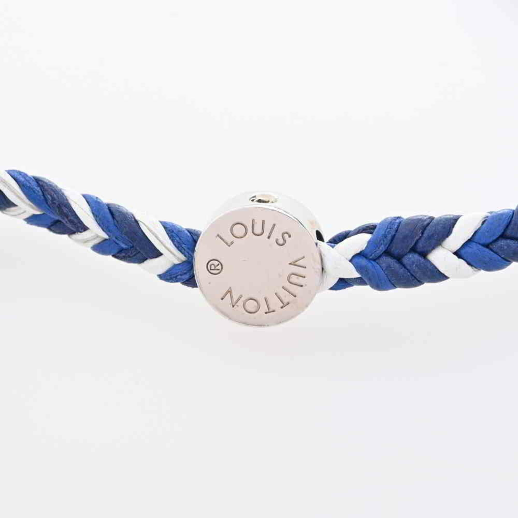 Louis Vuitton Friendship Bracelet - Blue, Silver-Tone Metal Charm, Bracelets  - LOU614676