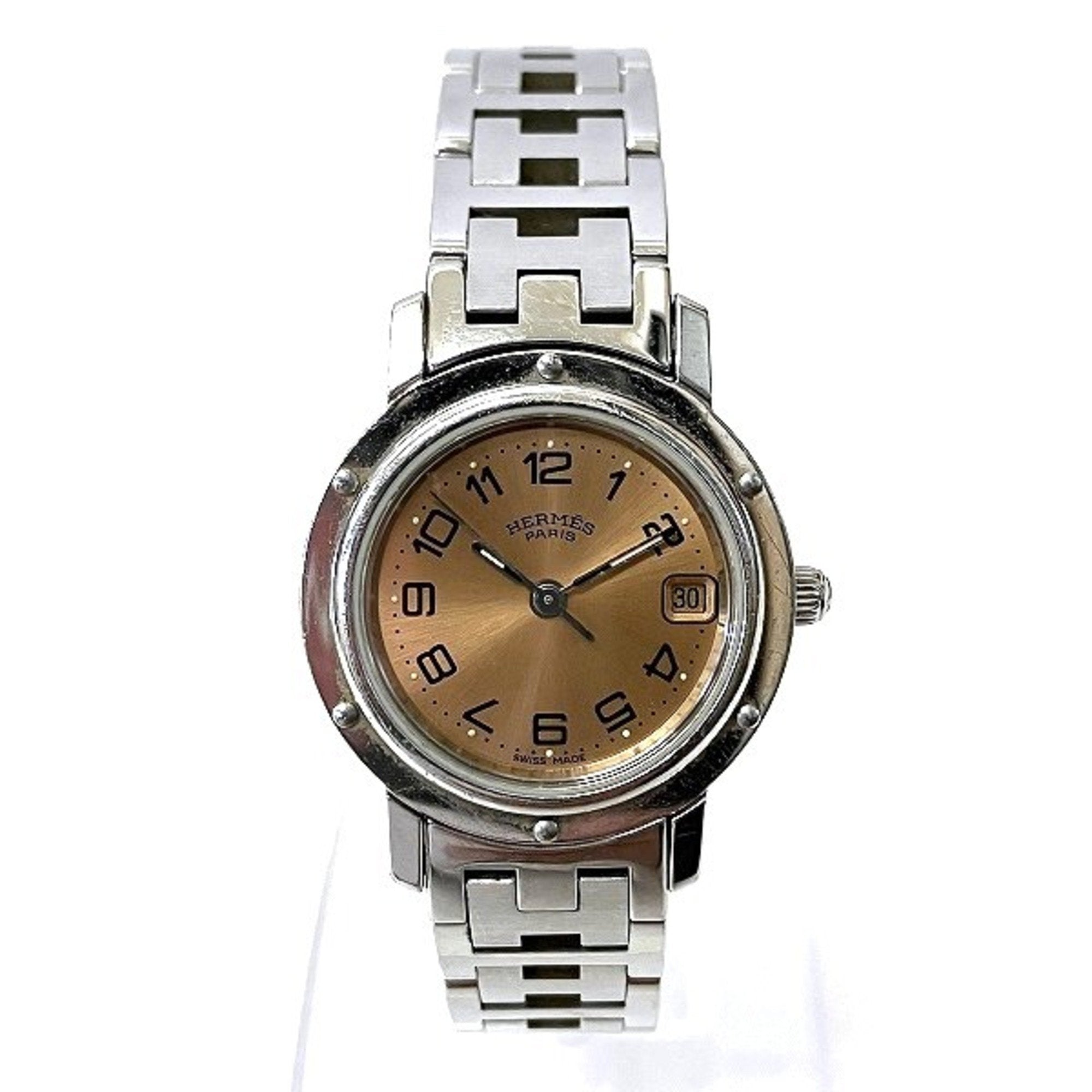 Image of HERMES Clipper CL4.210 Quartz Watch Ladies