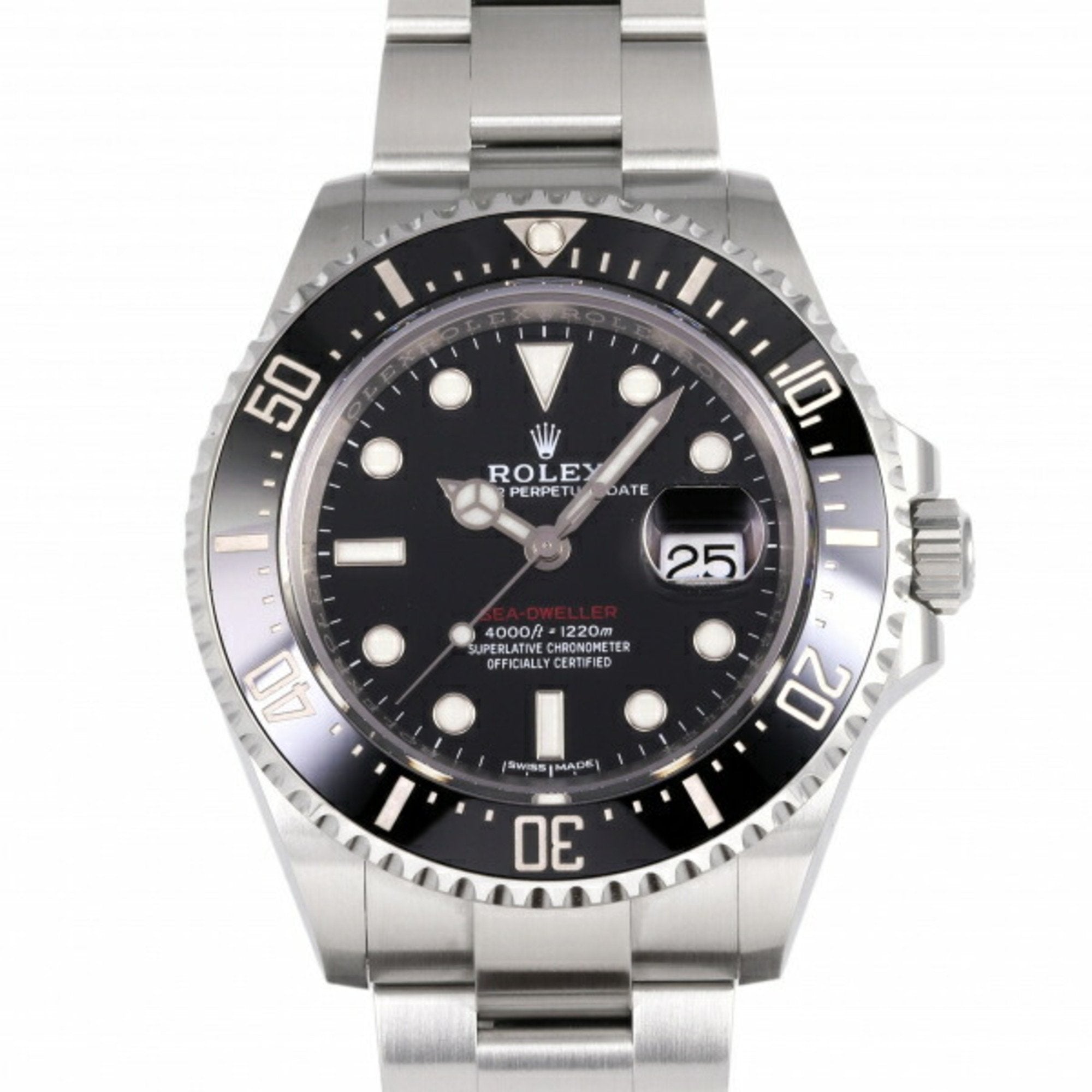 Image of ROLEX sea dweller 126600 black dial watch men