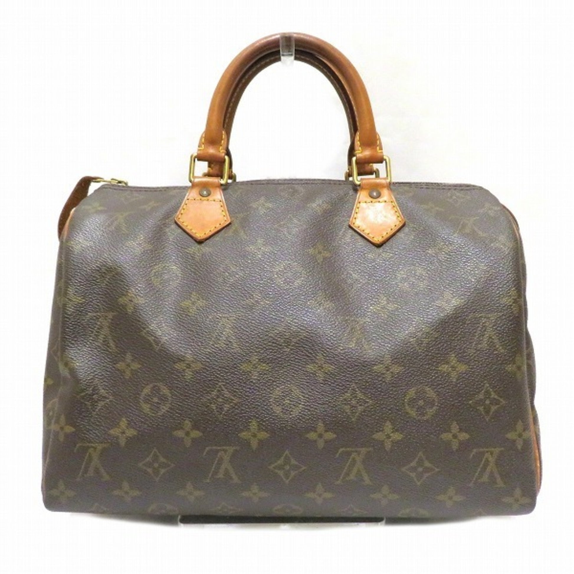 Louis Vuitton Monogram Speedy 30 M41526 Brown Cloth ref.929239 - Joli Closet