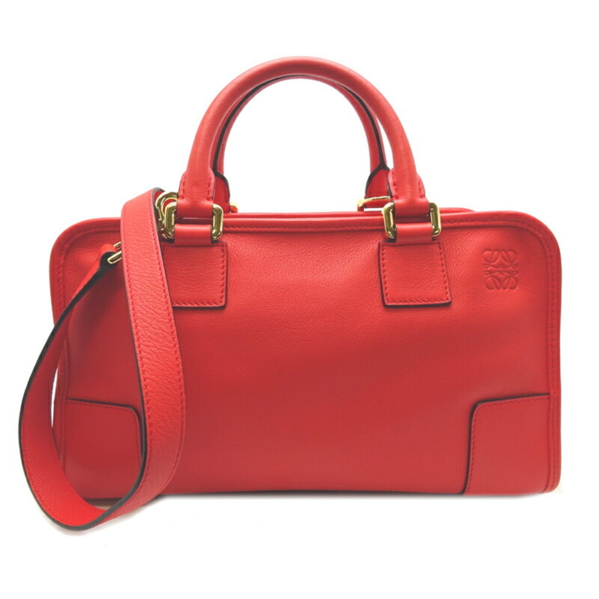 Loewe Goya Small Backpack 307.12 Scarlet Red Leather