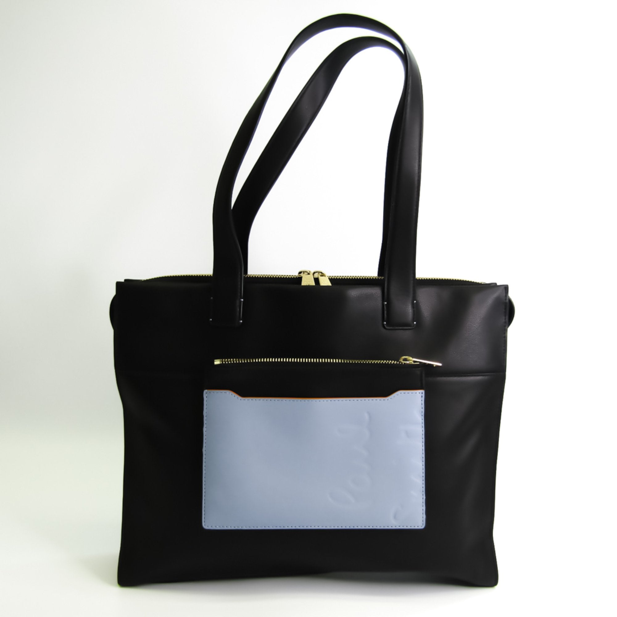 Women's Leather Shoulder Bag Black