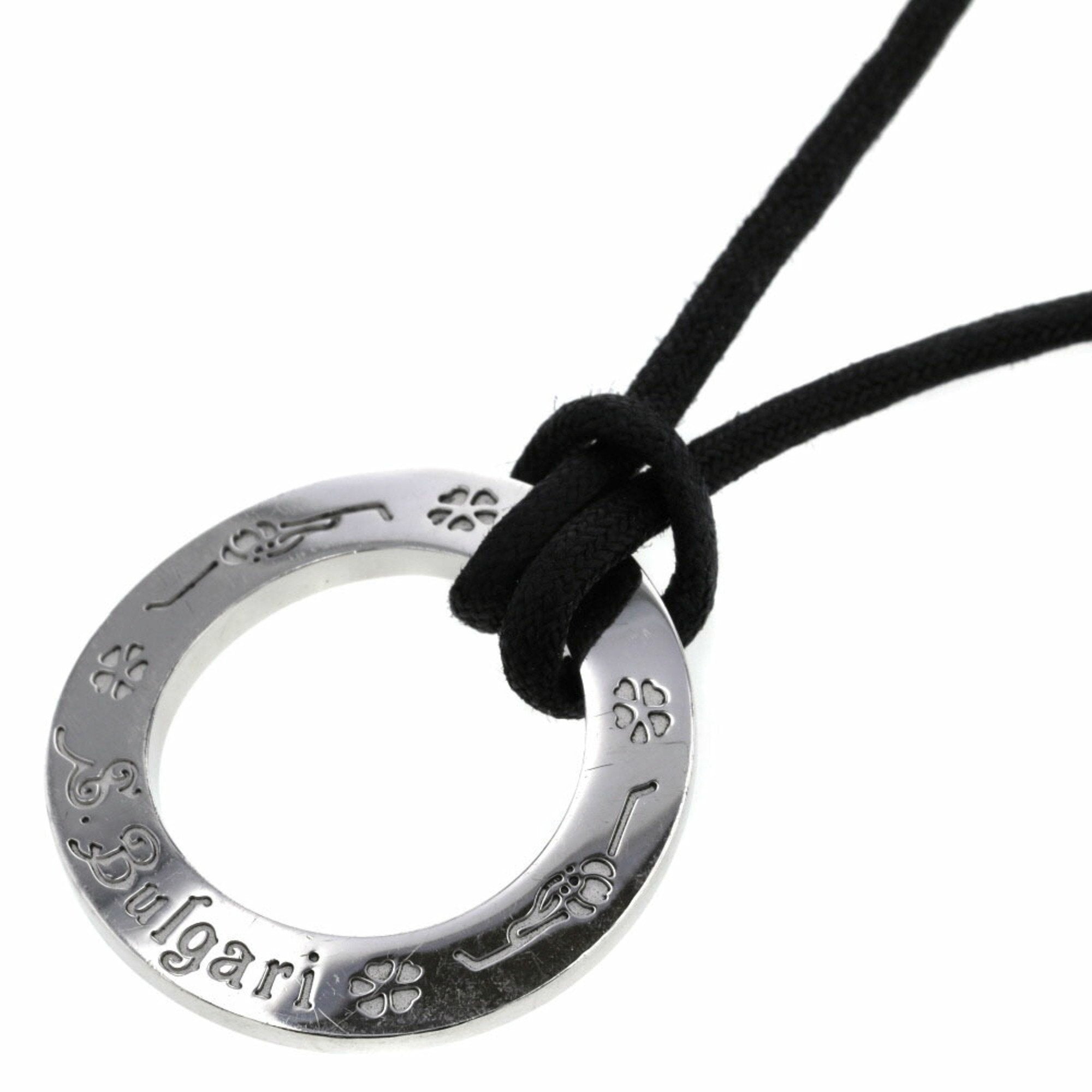 Bvlgari Necklace Save the Children Charity Choker Silver 925 Ladies BV