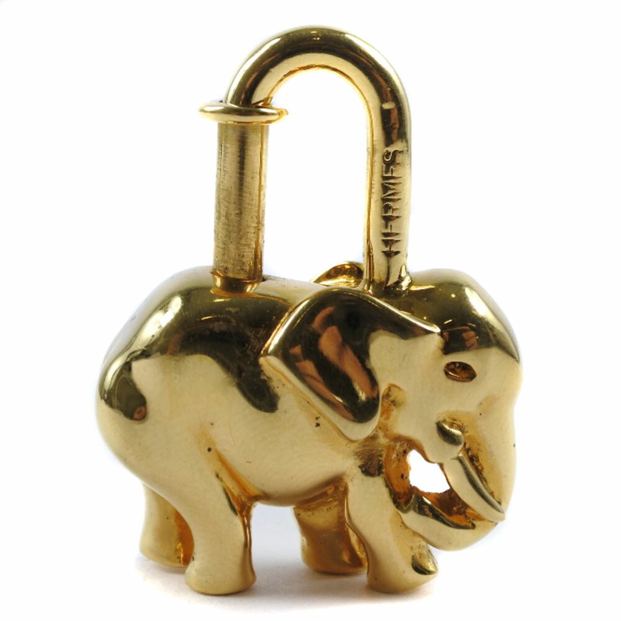 image of HERMES Elephant Gold Plating Unisex Cadena