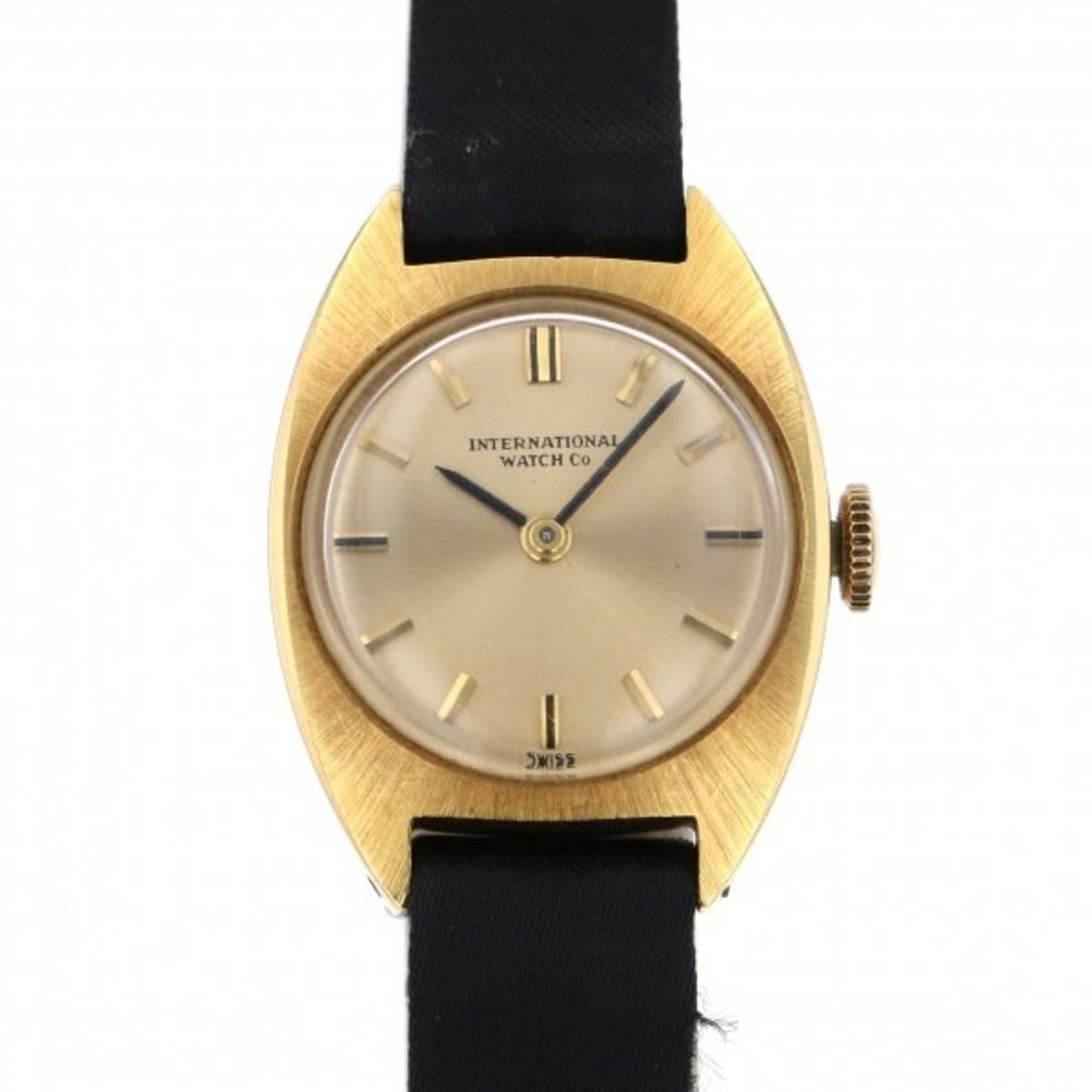 image of IWC Classic Gold Dial Watch Ladies