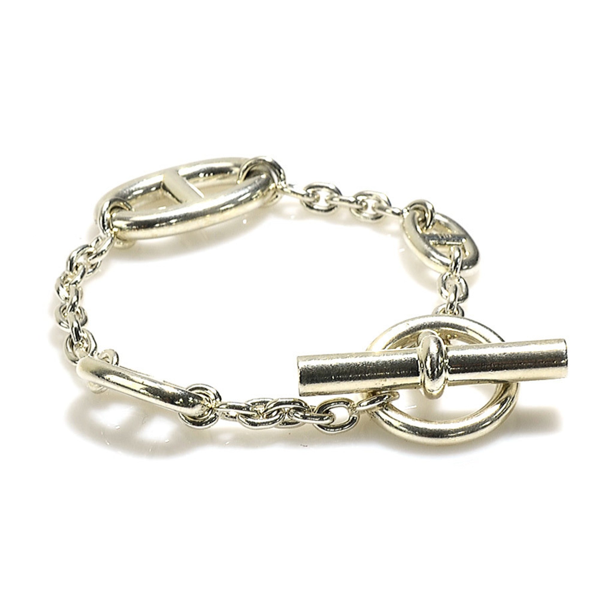 Image of HERMES Bracelet Shane Dunkle Silver 925 Unisex