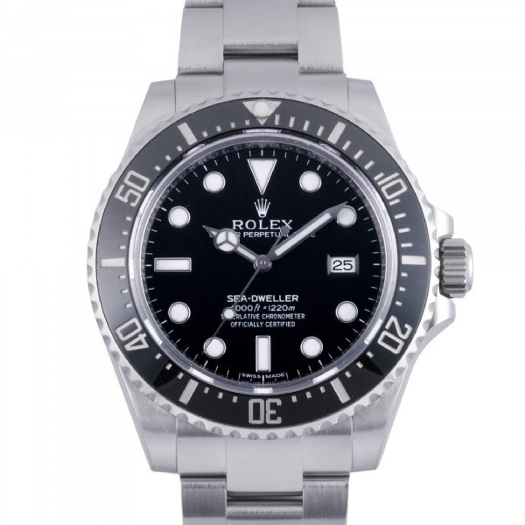 Image of ROLEX Sea Dweller 4000 116600 Black Dial Watch Men's