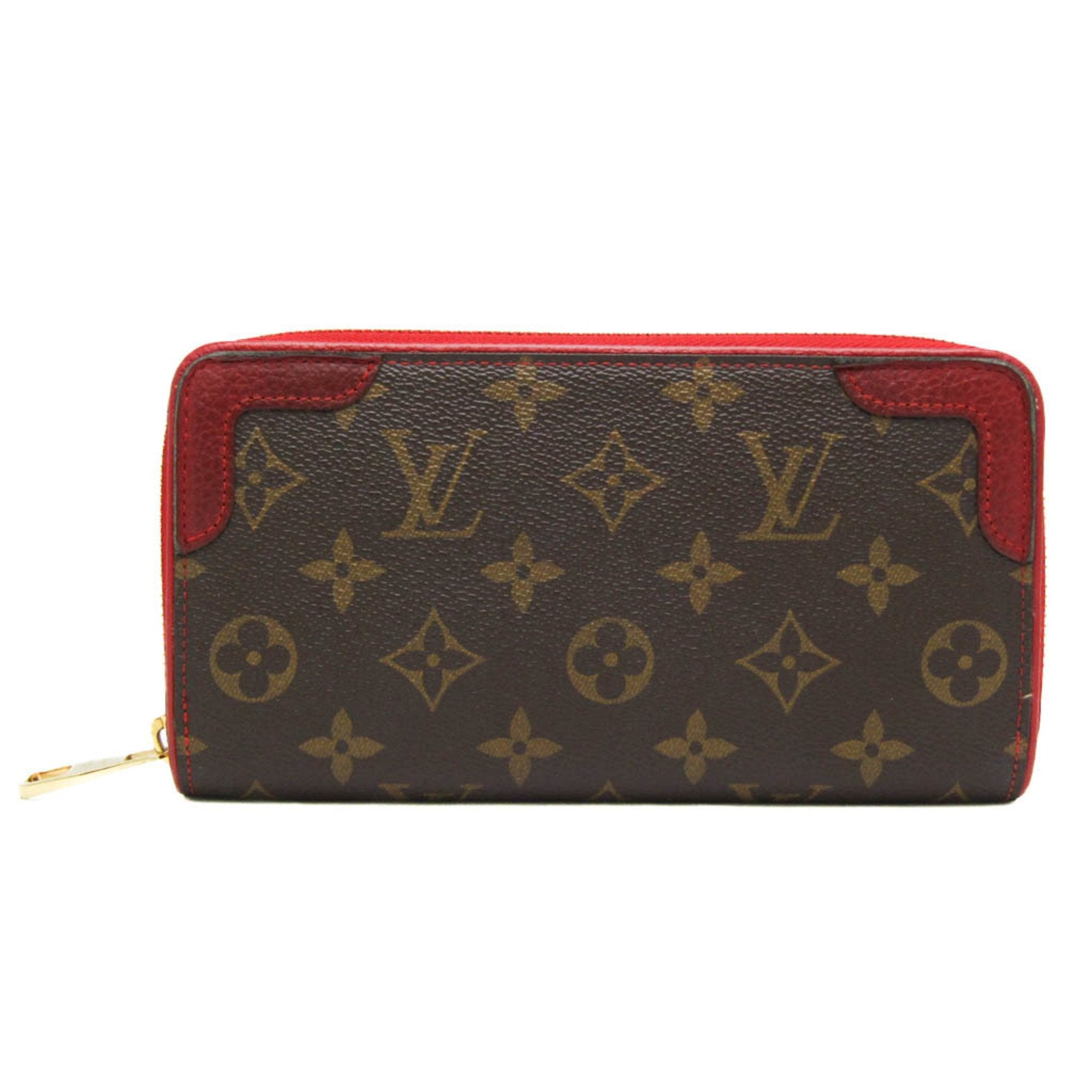 Monogram Zippy Wallet Retiro M61854 Women's Monogram Long Wallet [bi-fold] Cerise