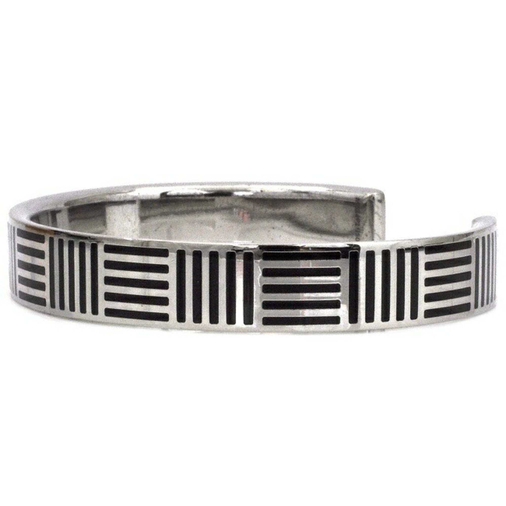 Louis Vuitton Bangle Silver Black Damier Colors M62492 US0158 LOUIS VU