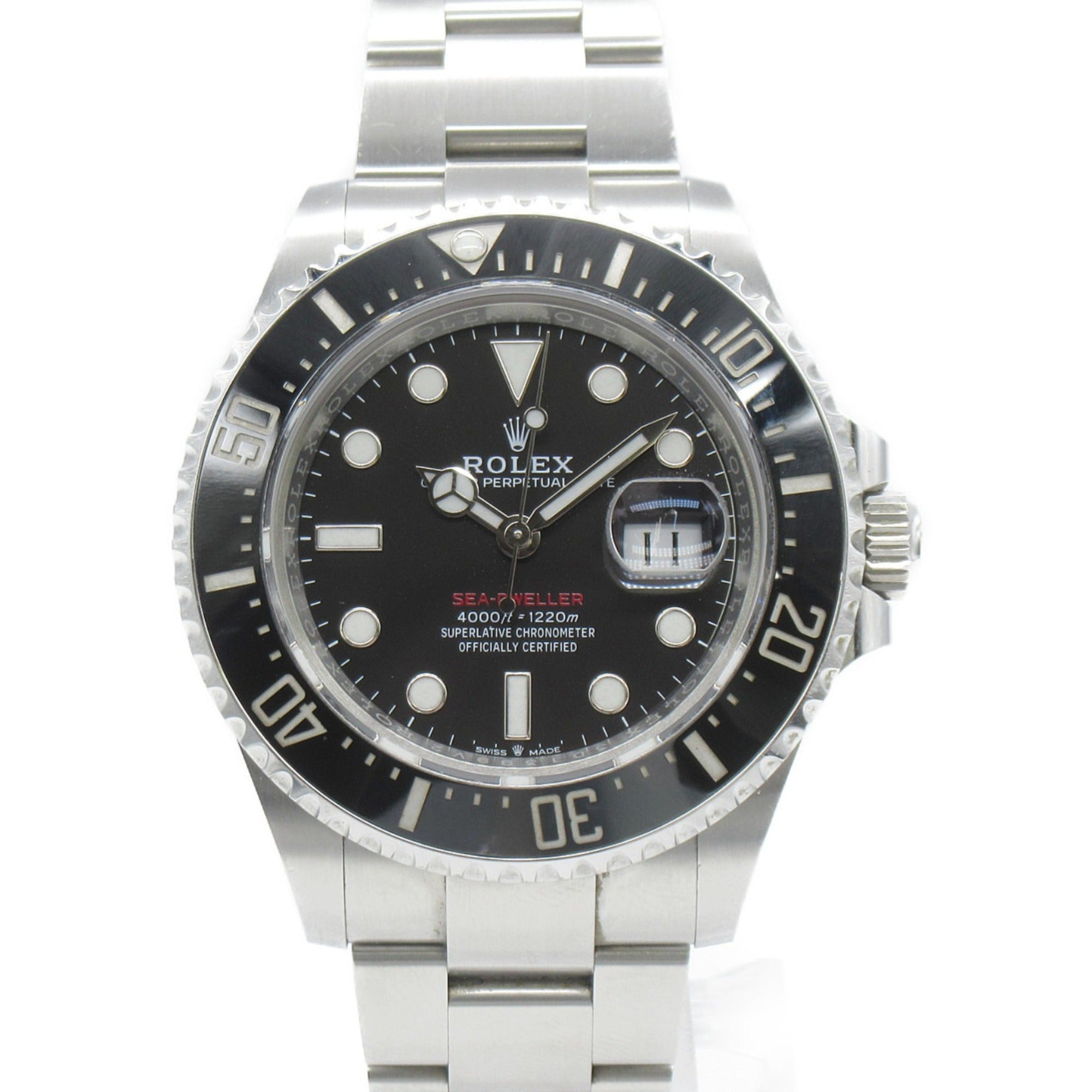 Image of ROLEX Sea-Dweller Random Number Wrist Watch Wrist Watch 126600 Mechanical Automatic Black Stainless