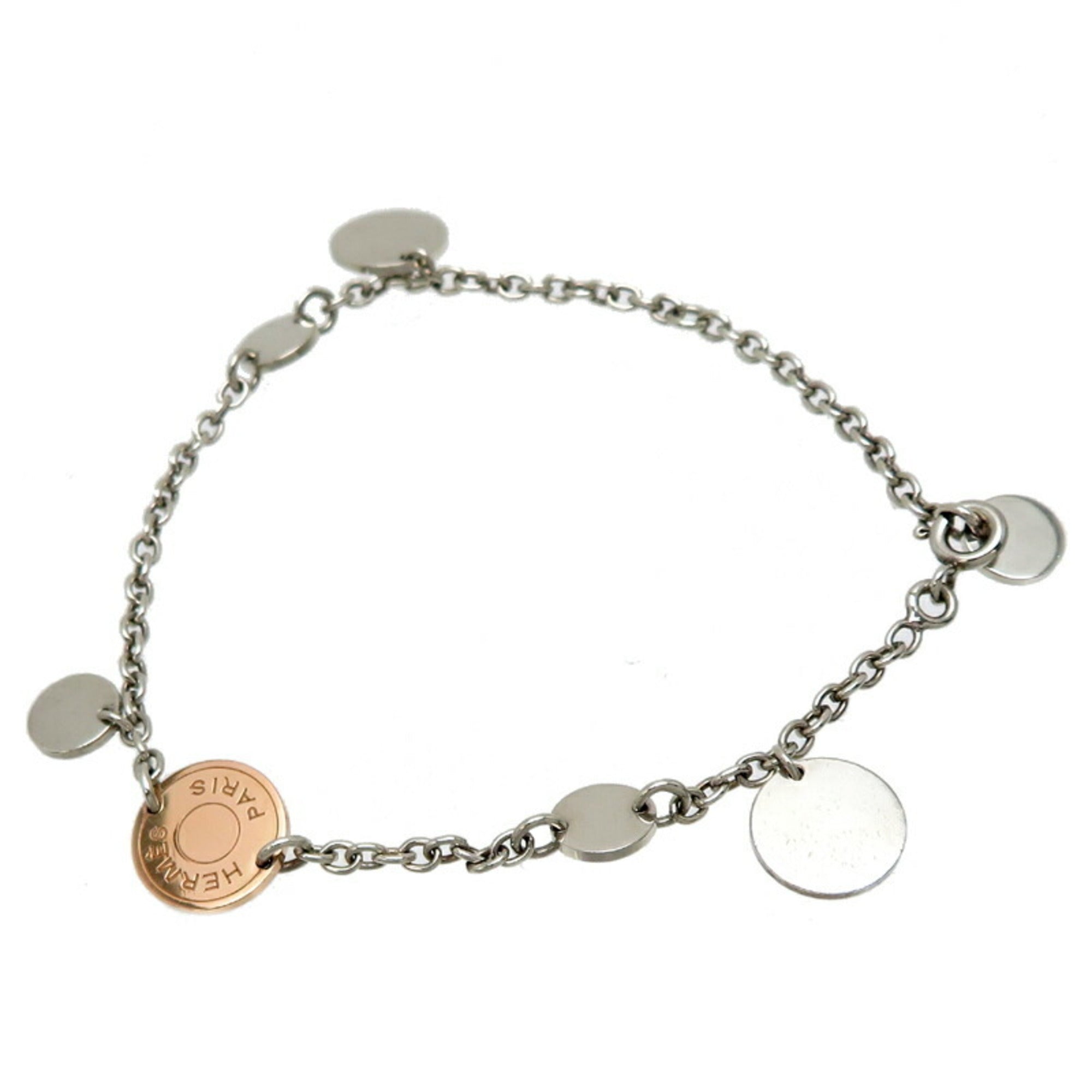 image of HERMES Confetti Women's Bracelet Silver 925
