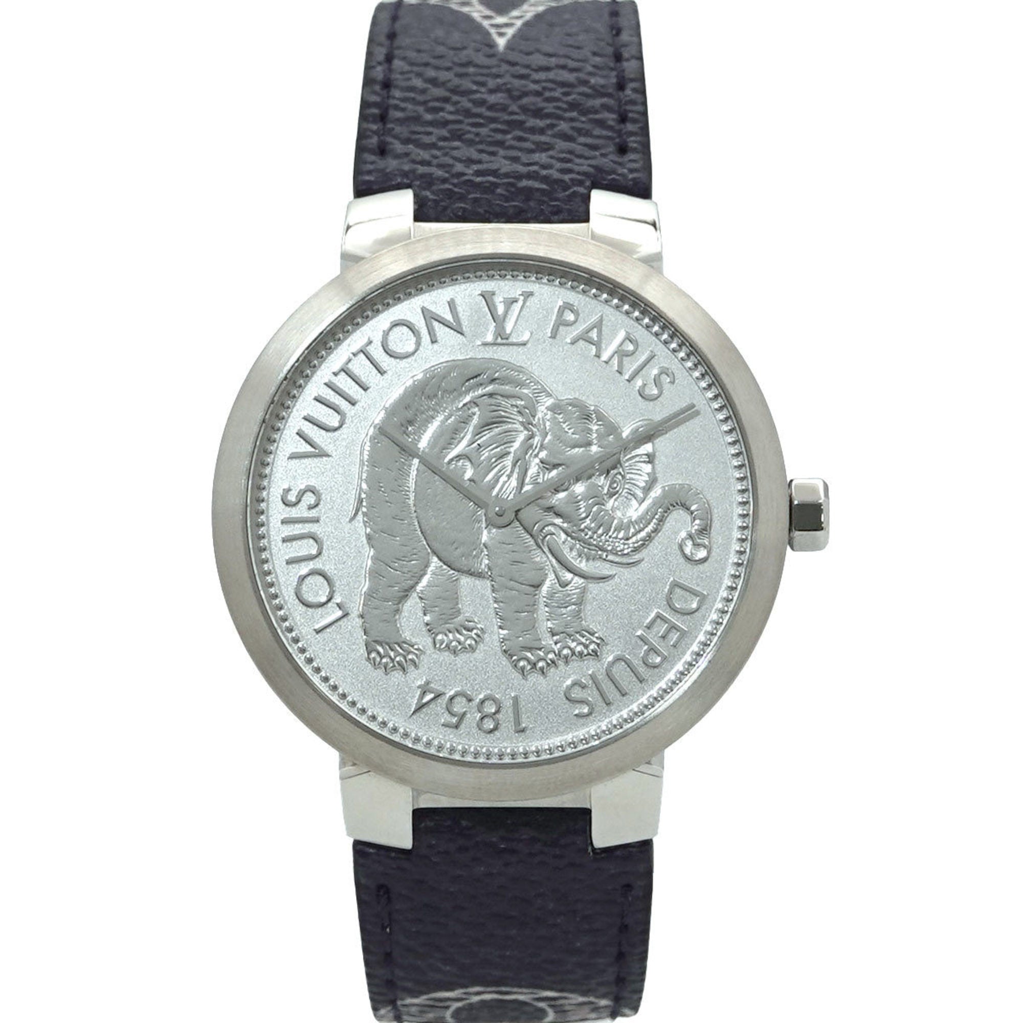 Louis Vuitton Presents Tambur Moon The First DiamondEncrusted Poinçon de  Genève Pavée Watch