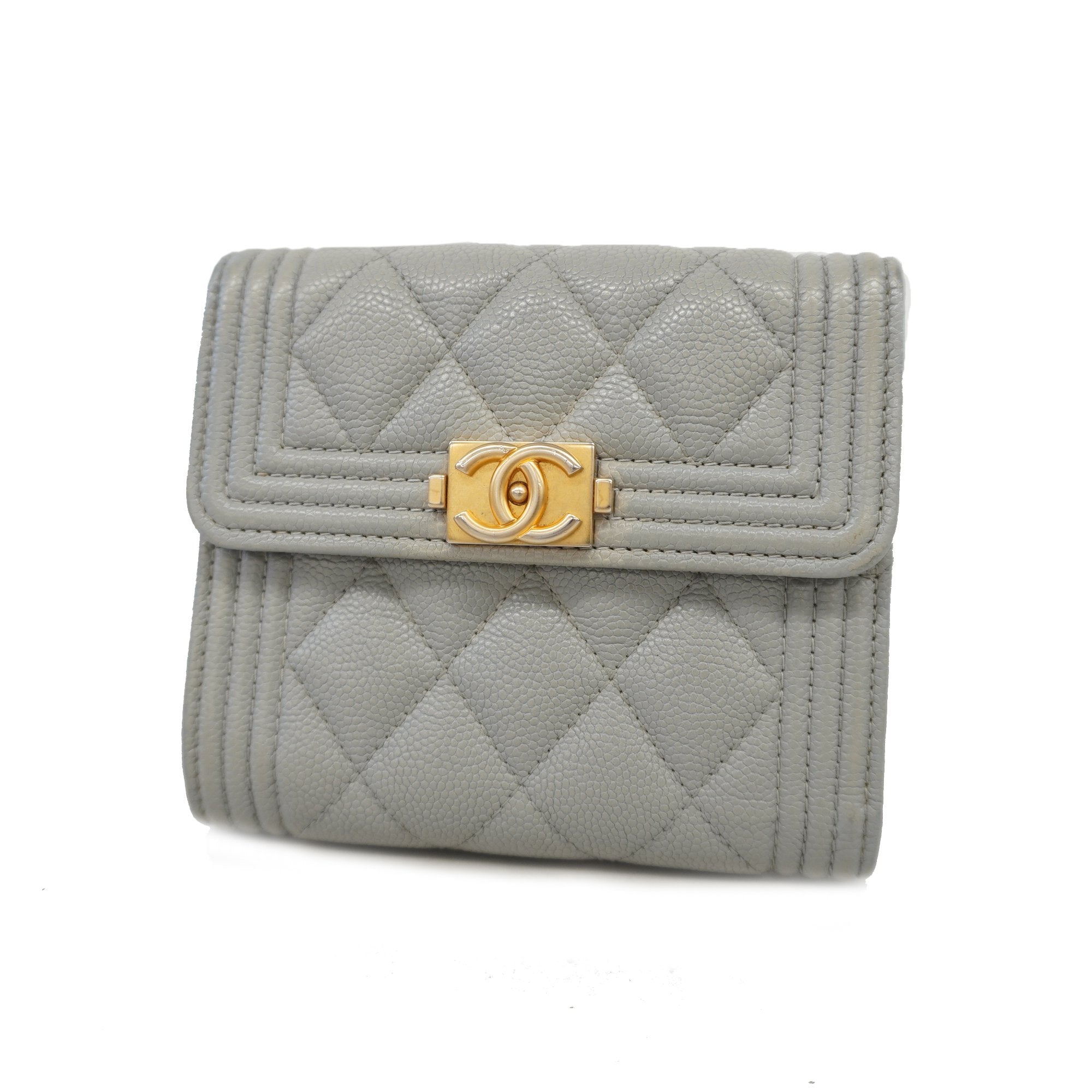 Chanel trifold wallet  LINE SHOPPING