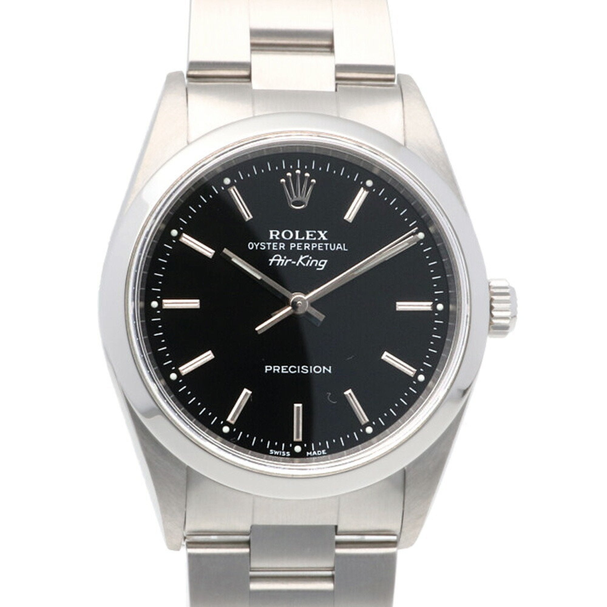 Image of ROLEX Air-King Precision Oyster Perpetual Watch Stainless Steel 14000 Automatic Men's  P Number 200