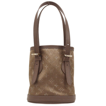 Louis Vuitton Monogram Bucket Flange Handbag Bag