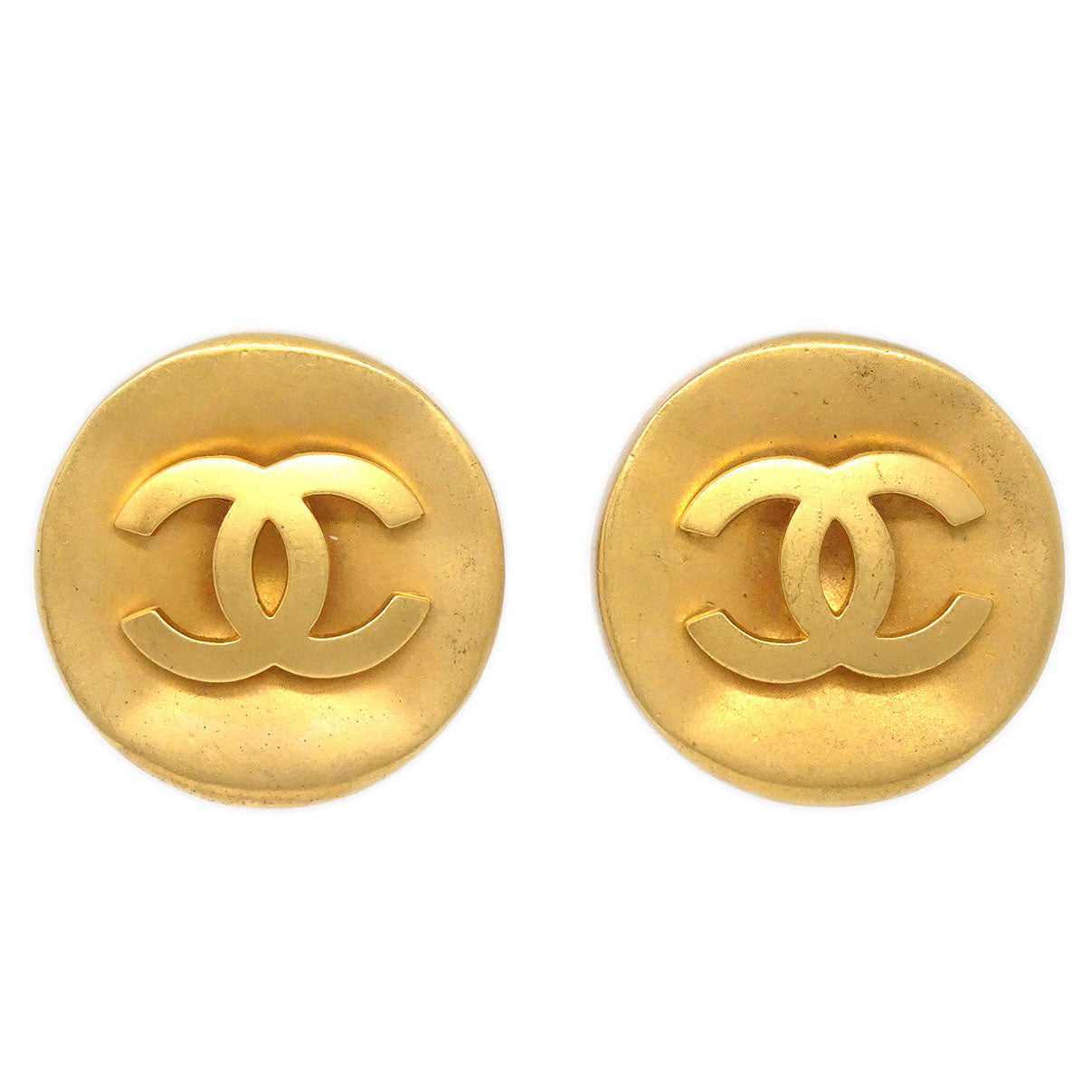 Cc earrings Chanel Silver in Metal  31591817