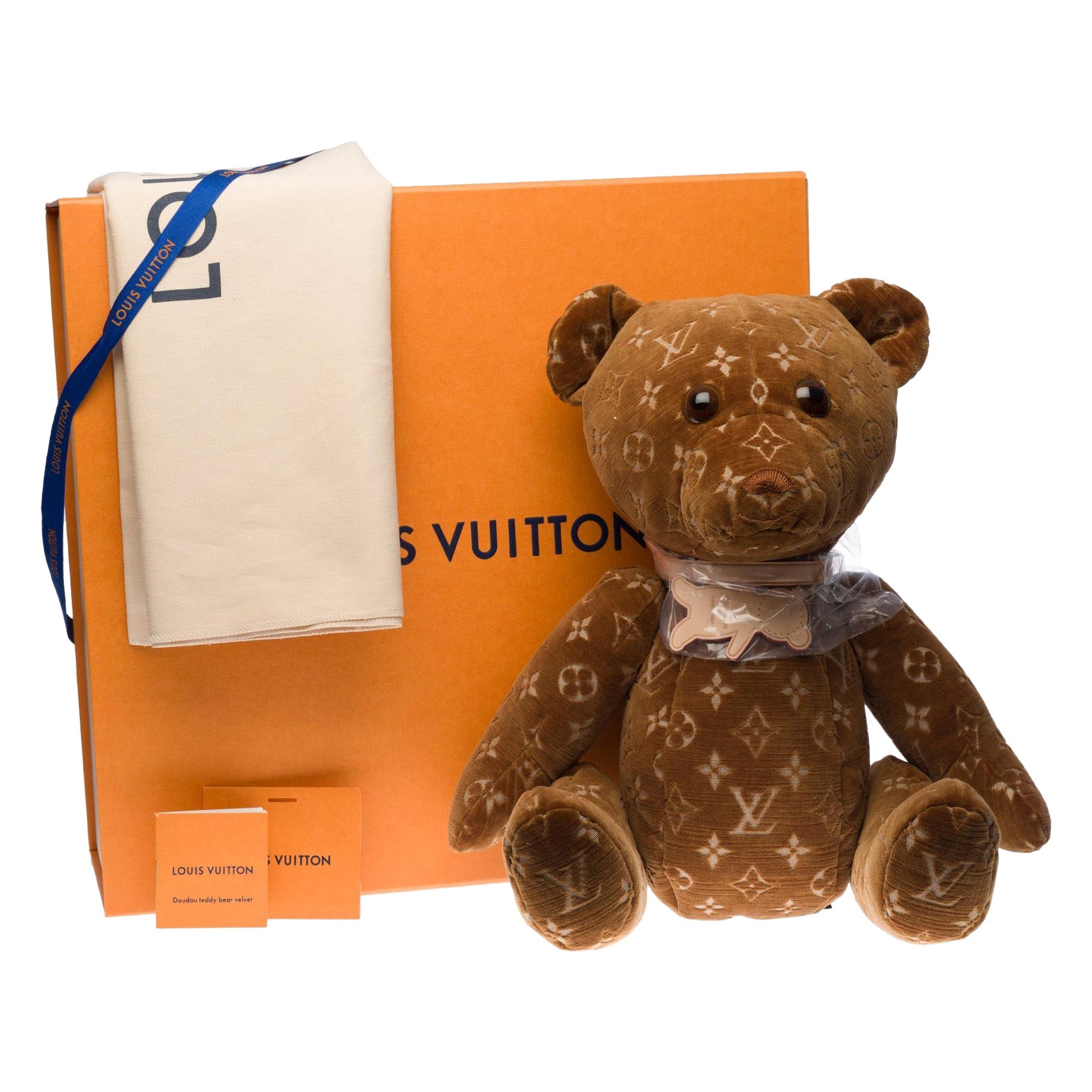 image of LOUIS VUITTON Brand New Collectible Teddy Bear DouDou