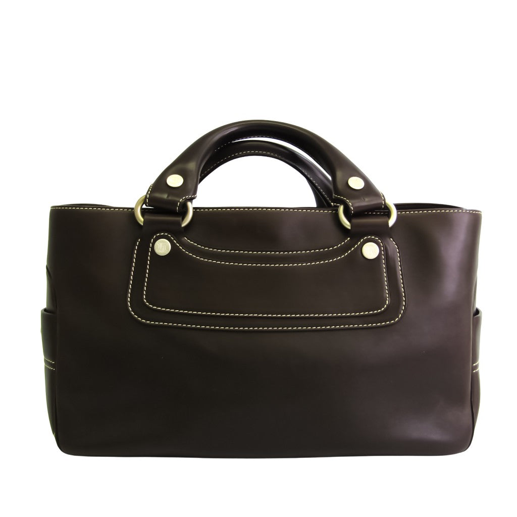 Image of Celine Boogie Handbag, Brown