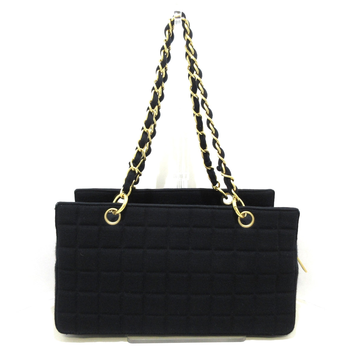 Chanel Black Chocolate Bar Leather East West Shoulder Bag Chanel  TLC