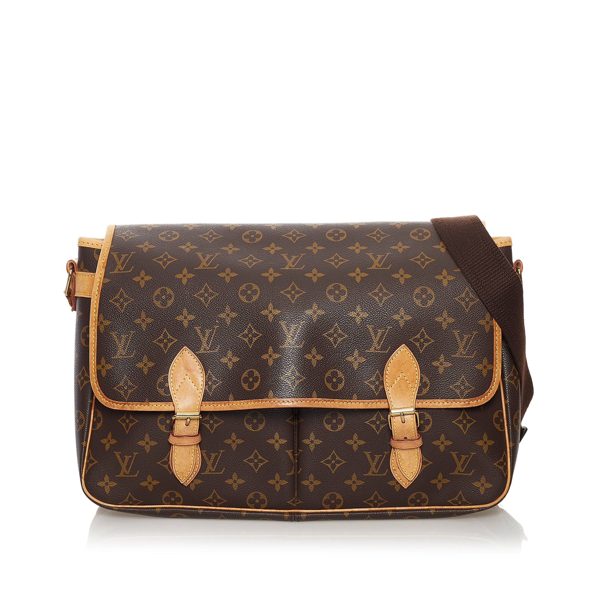 Bum bag / sac ceinture cloth crossbody bag Louis Vuitton Brown in Cloth -  24670167