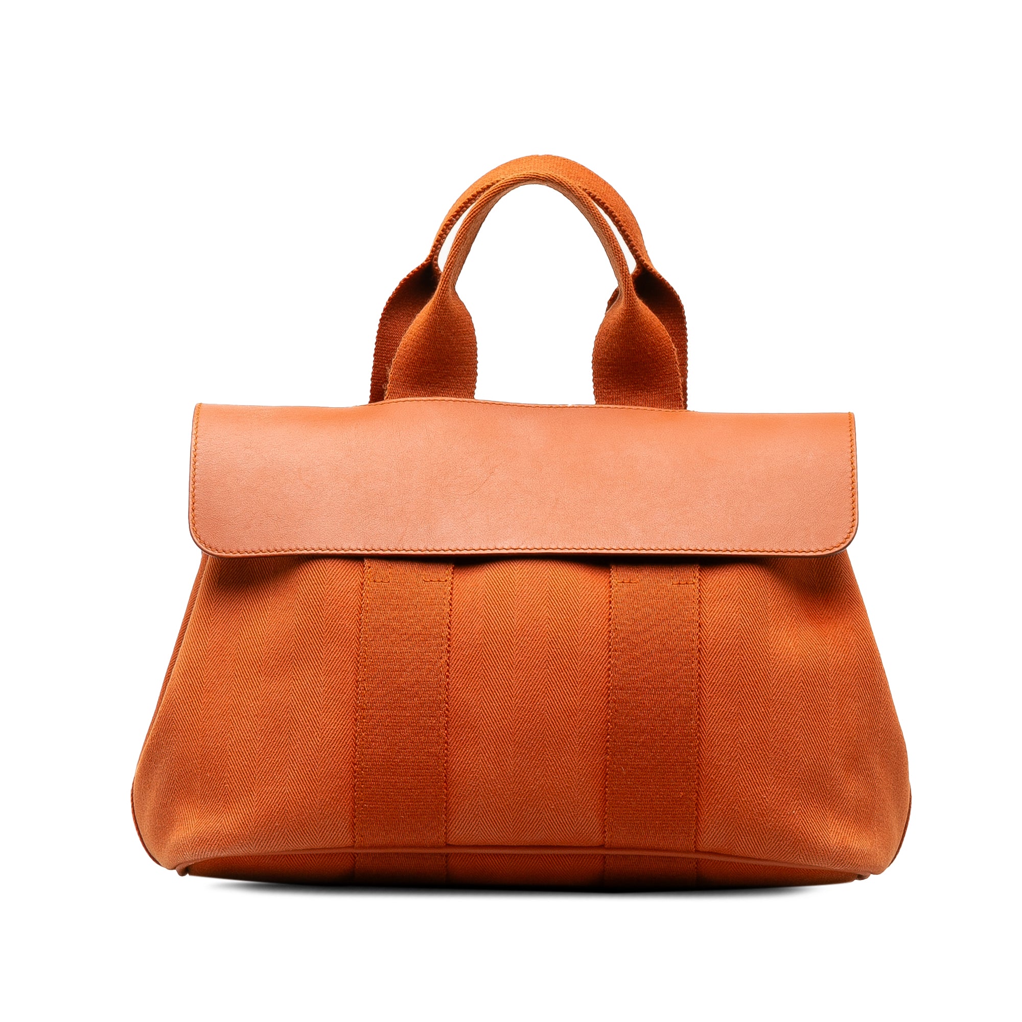 image of HERMES Toile and Swift Valparaiso PM Handbag