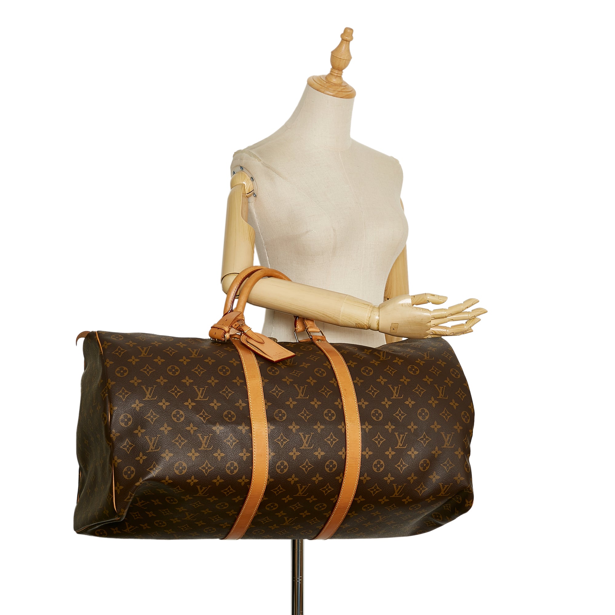 Louis Vuitton Vintage Ebene Monogram Coated Canvas Alzer 60 Gold Hardware  Available For Immediate Sale At Sothebys