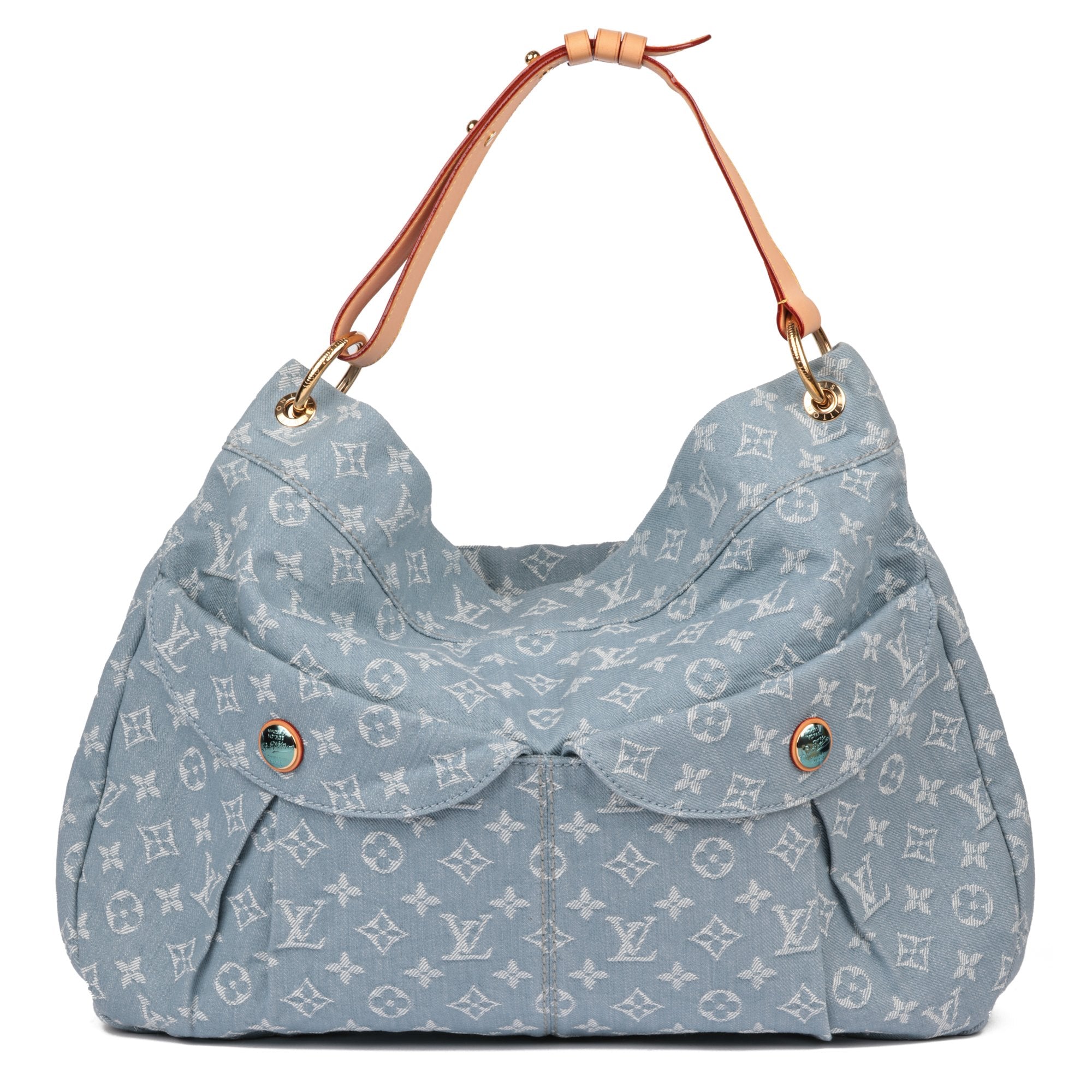 Louis Vuitton Denim Daily GM Monogram Hobo Bag