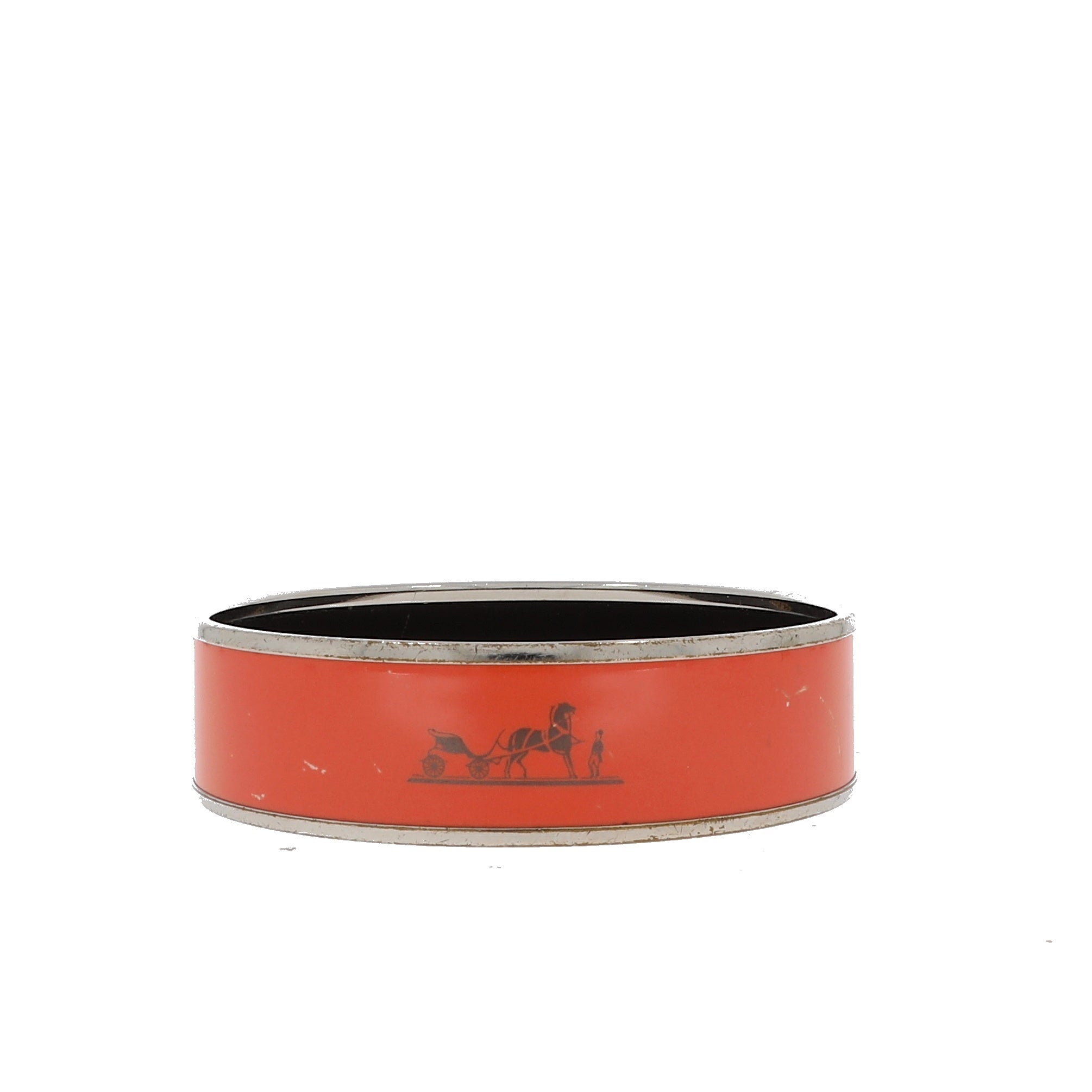 image of HERMES Enamel Bracelet in Multicolor Metal