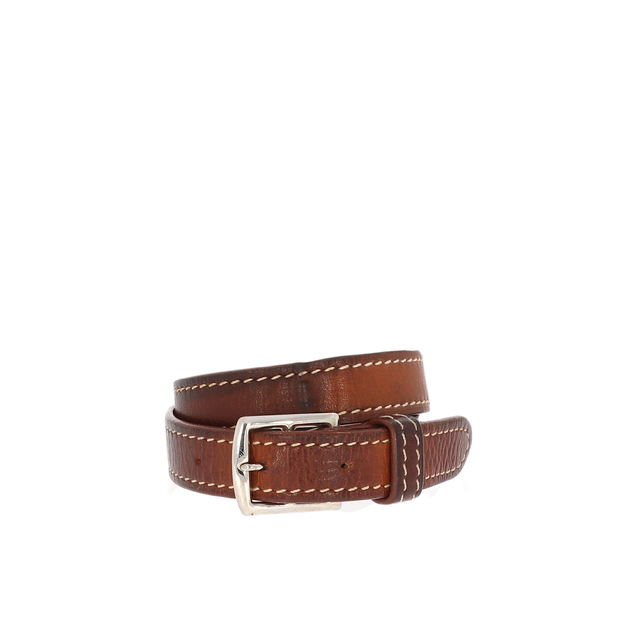 image of HERMES Etriviere Bracelet in Brown Leather