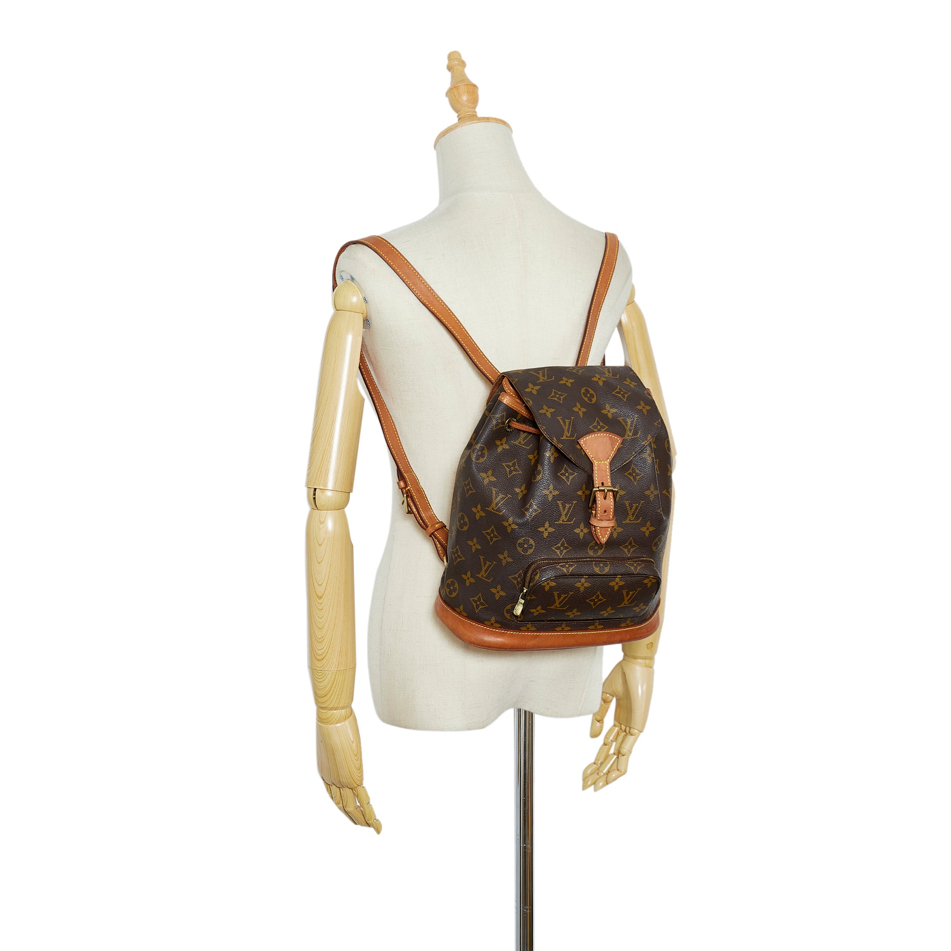 Auth LOUIS VUITTON Monogram Montsouris MM Backpack M51135 United State  18662707