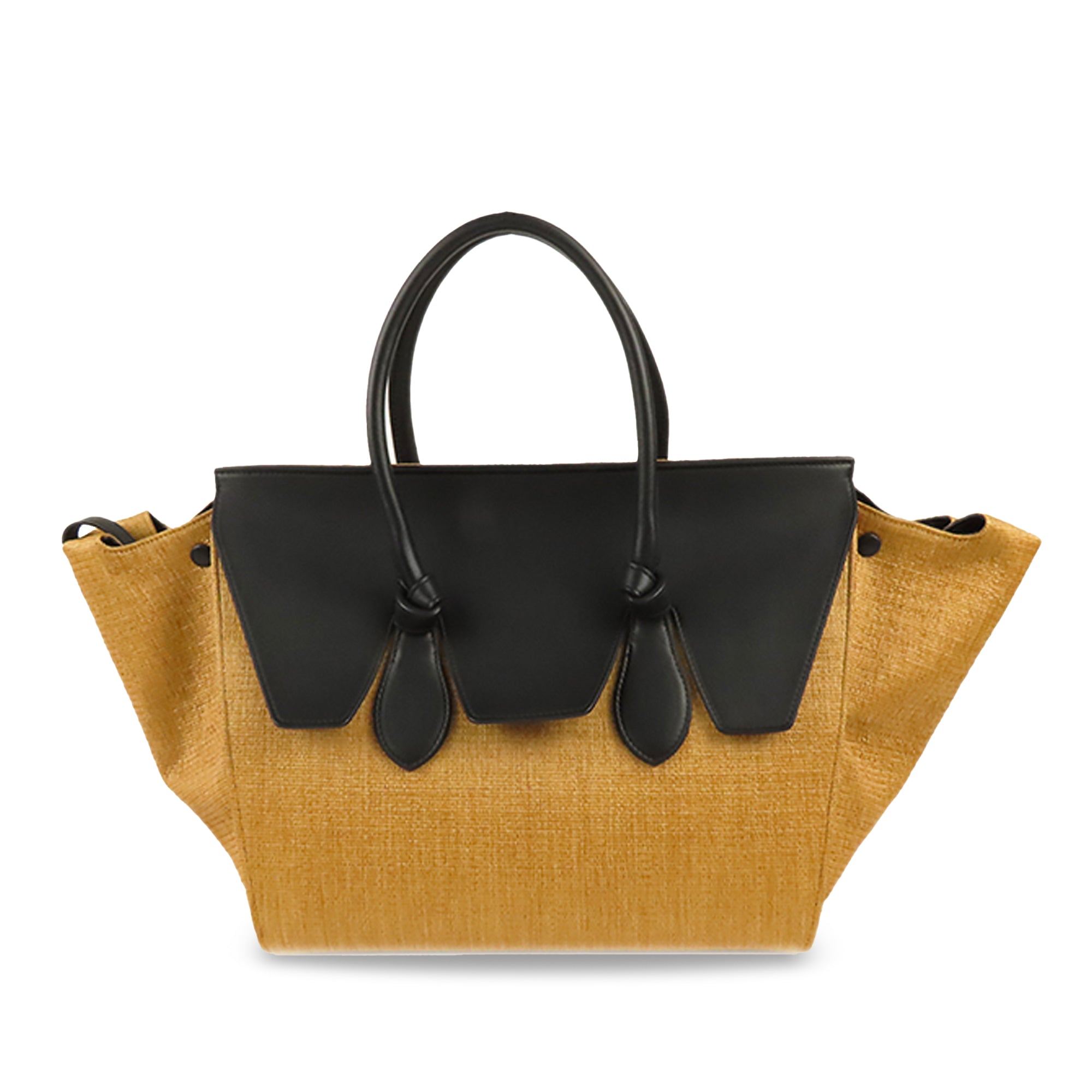 Medium Raffia Tie Tote Tote Bag