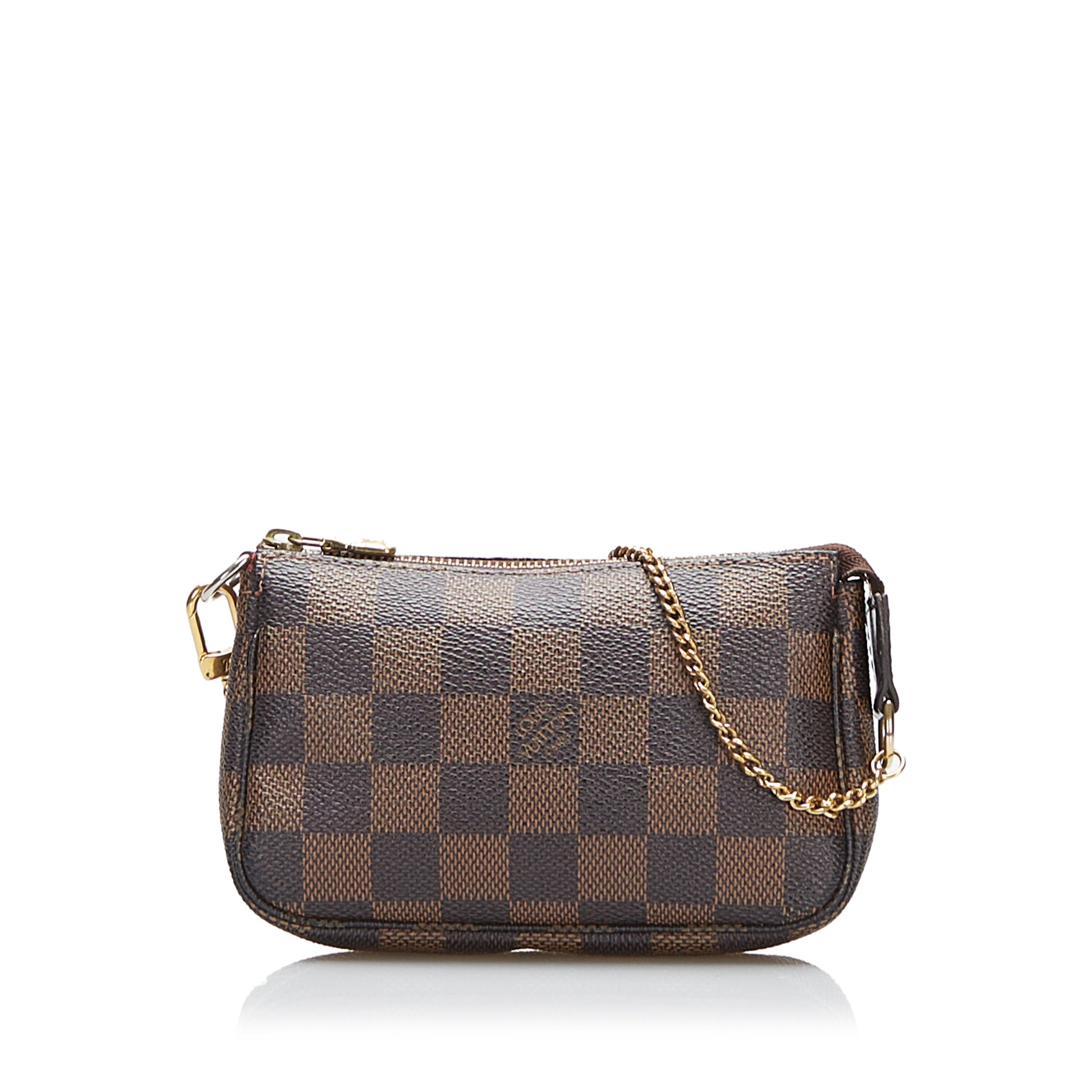 Louis Vuitton Damier Ebene Mini Pochette Accessoires (SHF-12428) – LuxeDH