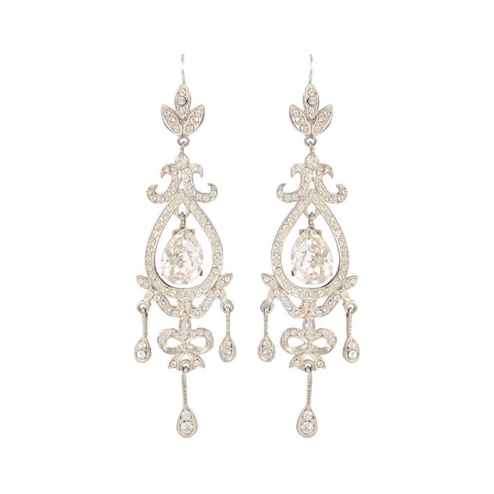 Edwardian Costume Jewelry  | 1900-1910s Necklaces, Rings, Earrings Edwardian Revival Chandelier Earrings £317.00 AT vintagedancer.com