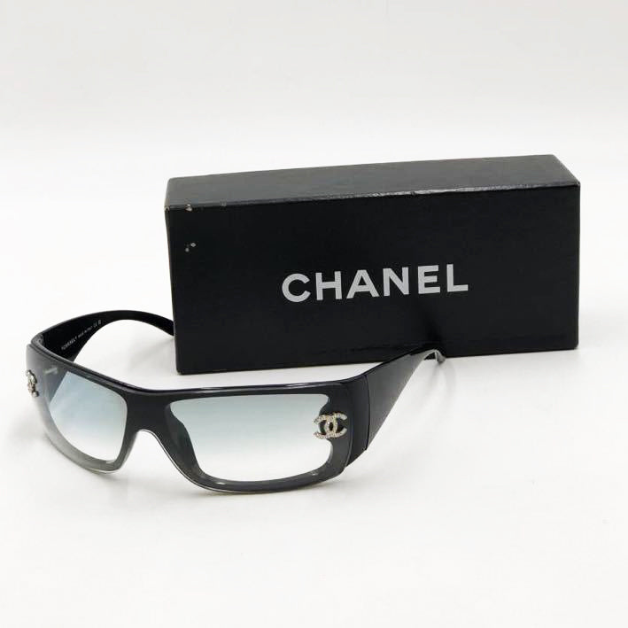 chanel black rhinestone swarovski 5088-b