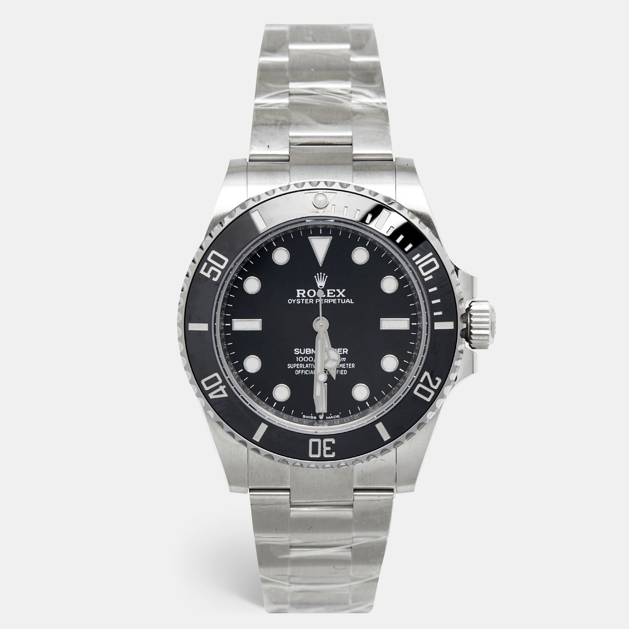 Rolex Submariner in Oystersteel, M124060-0001