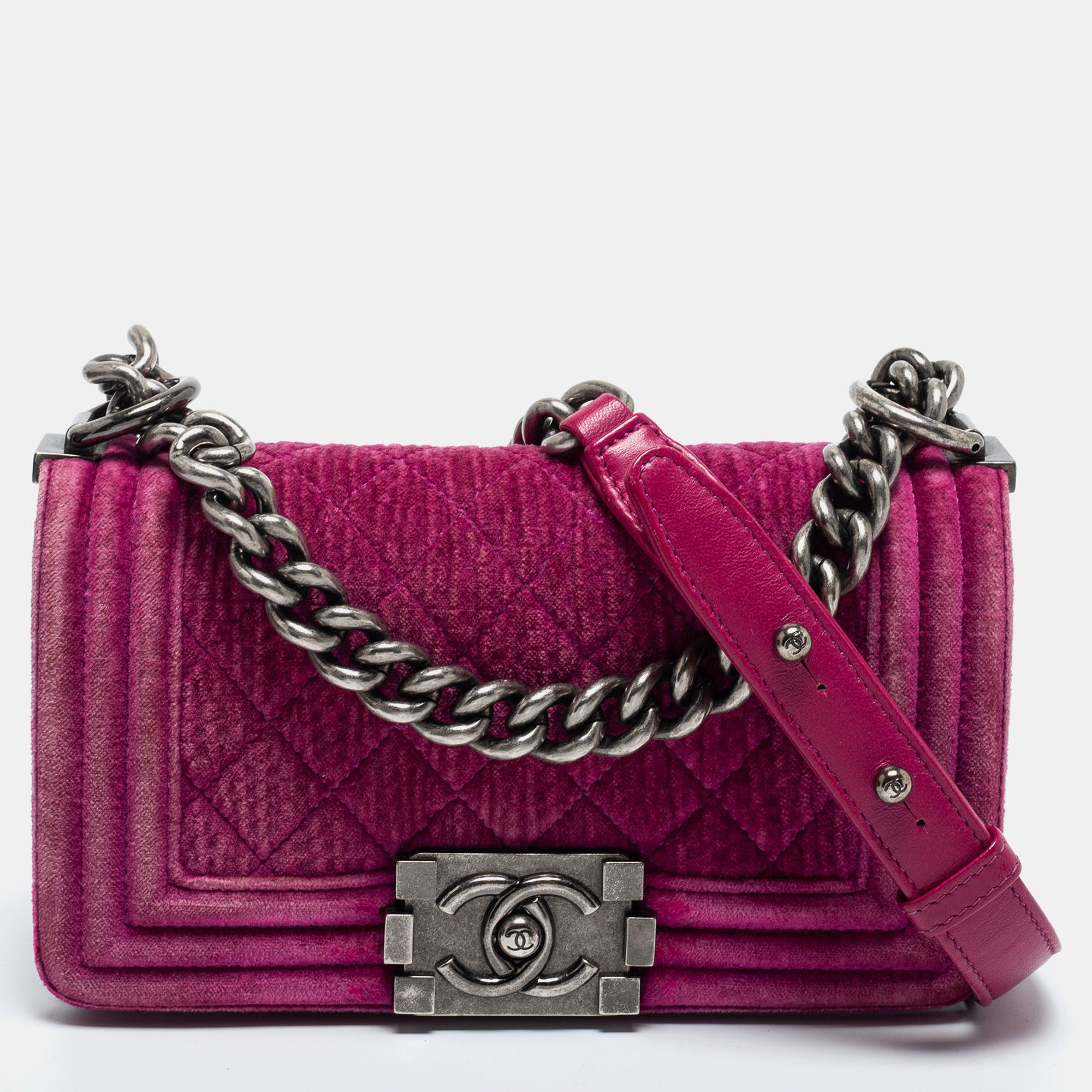 Chanel Pink Velvet Bag  5 For Sale on 1stDibs  pink velvet chanel luggage  pink velvet chanel bag pink velvet chanel luggage price