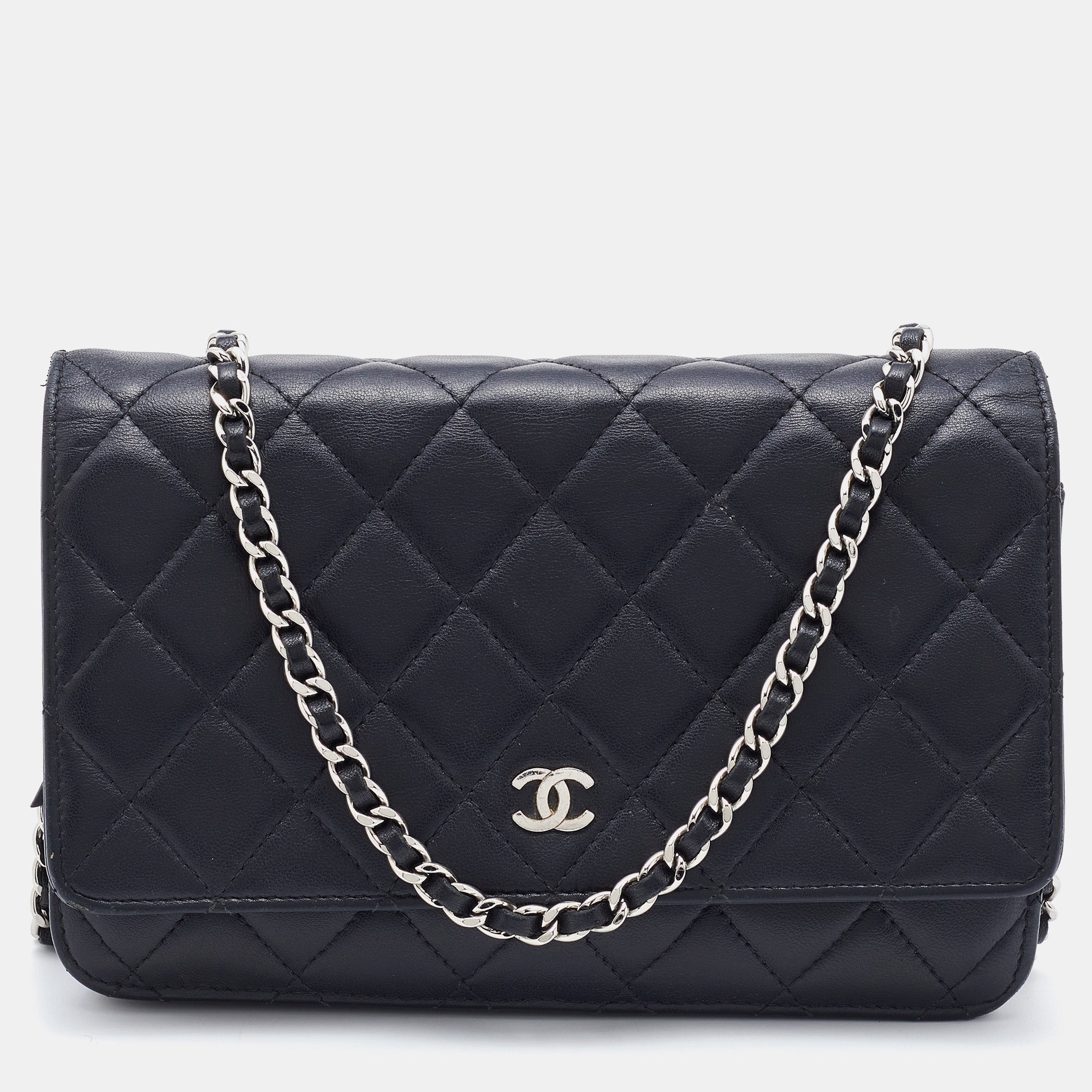 Chanel Wallet on Chain in Caviar Silver Hardware Luxury Bags  Wallets on  Carousell