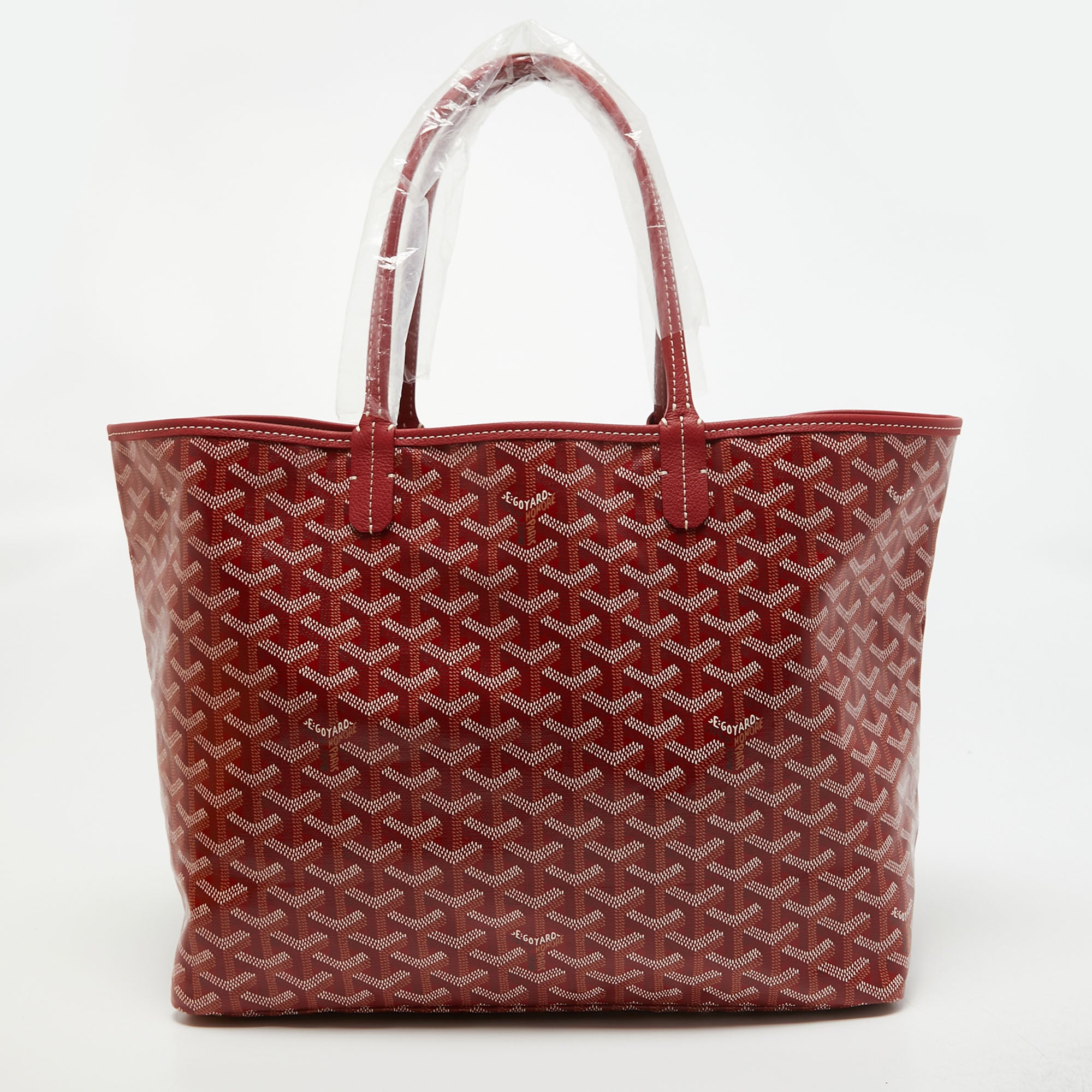 Goyard Black Goyardine Coated Canvas and Leather Saint Louis PM