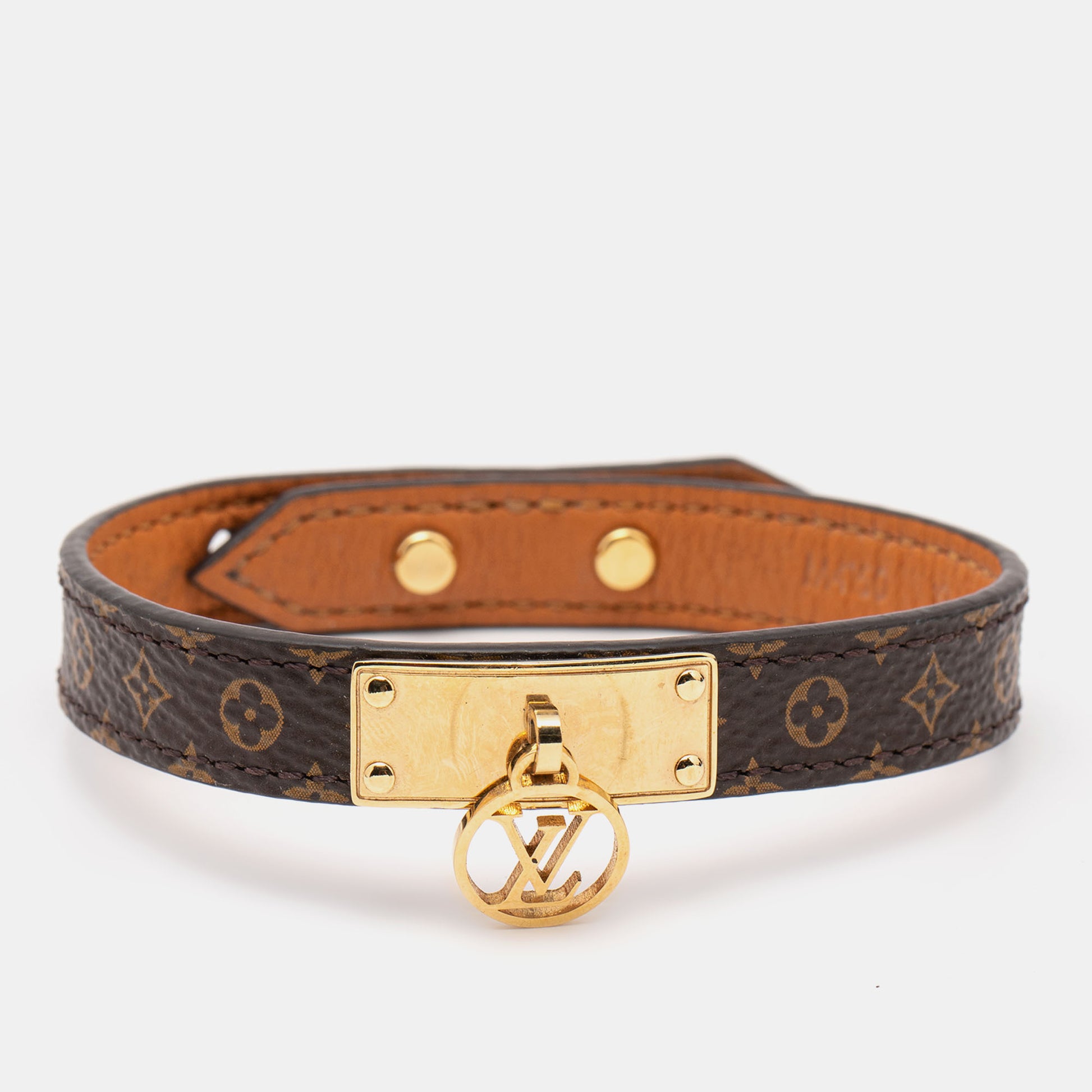 Louis Vuitton Historic Mini Monogram Bracelet (M6407E, M6407F)