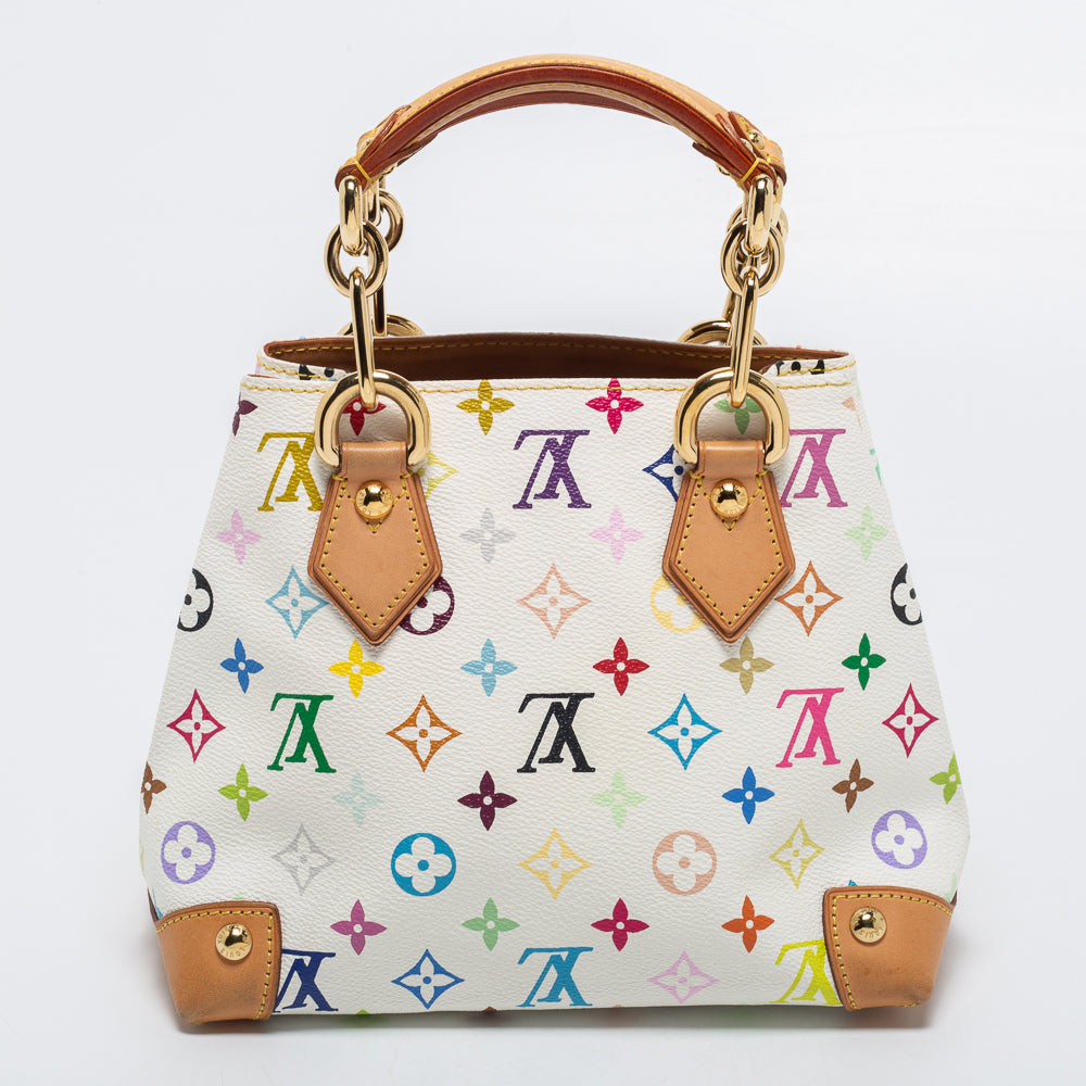 Louis Vuitton Audra マルチカラー 白 バッグ バッグ | abcfc.com.br