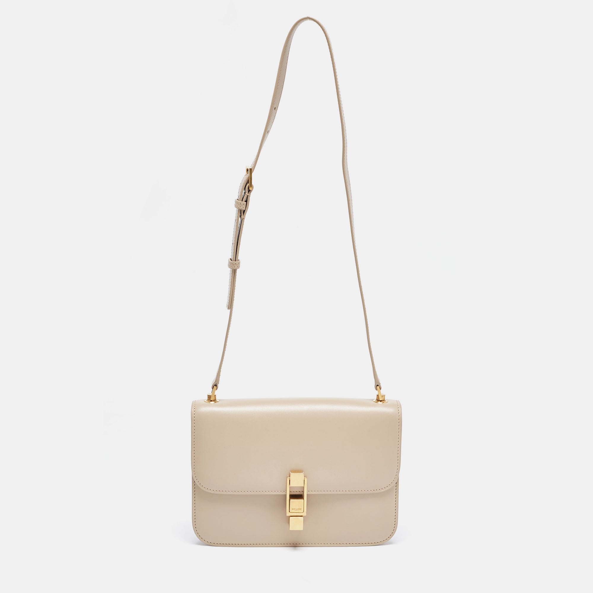 Leather Le Carre Shoulder Bag