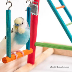 Wooden Bird Playpen