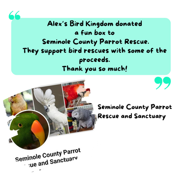 Bird Fun Box Parrot Rescues Reviews