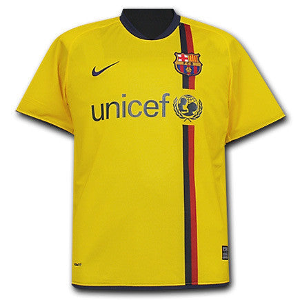 barcelona yellow jersey 2009