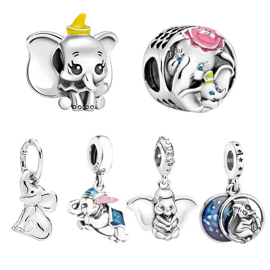 S925 Disney Lilo & Stitch Sterling Silver Charms Collection – Axa